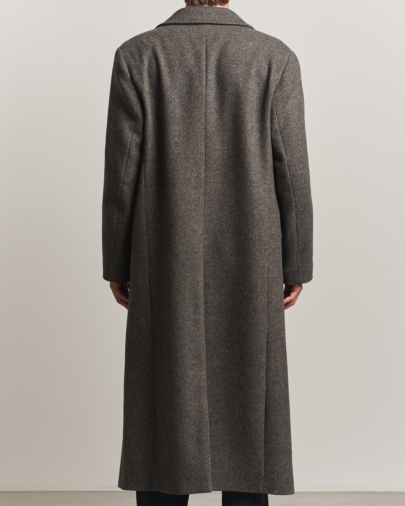 Mies | Takit | Filippa K | Damian Wool Twill Coat Driftwood