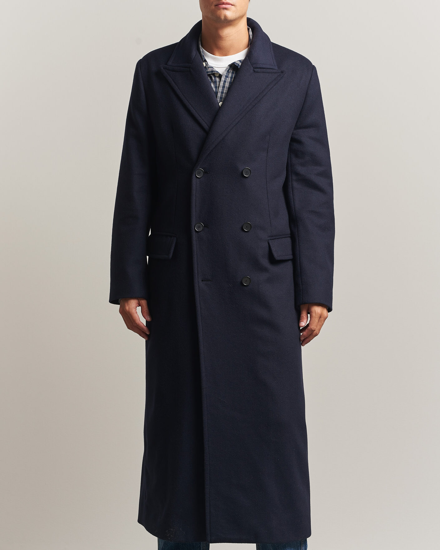 Mies | Takit | Filippa K | Damian Wool Coat French Navy