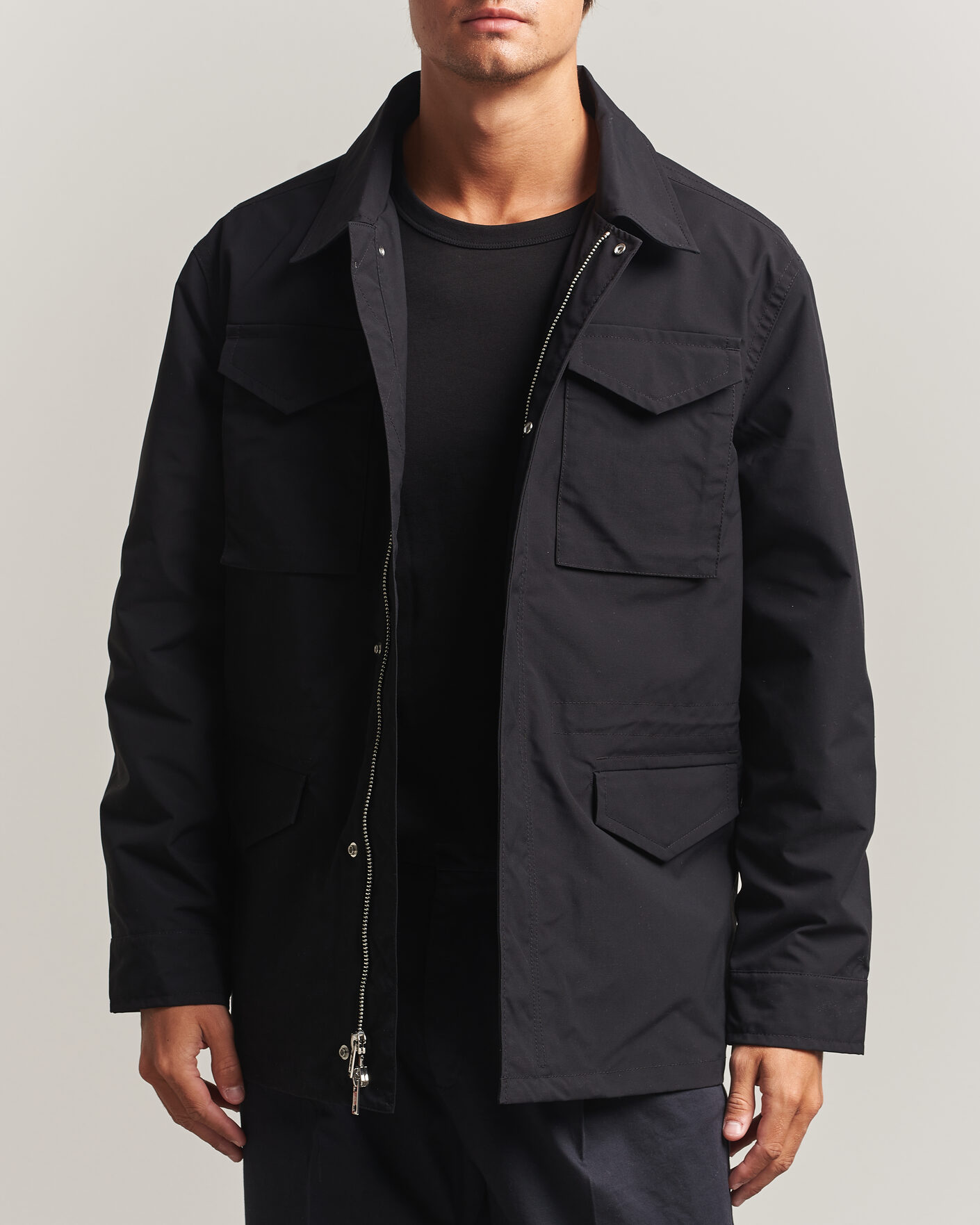 Mies | Takit | Filippa K | Field Jacket Black