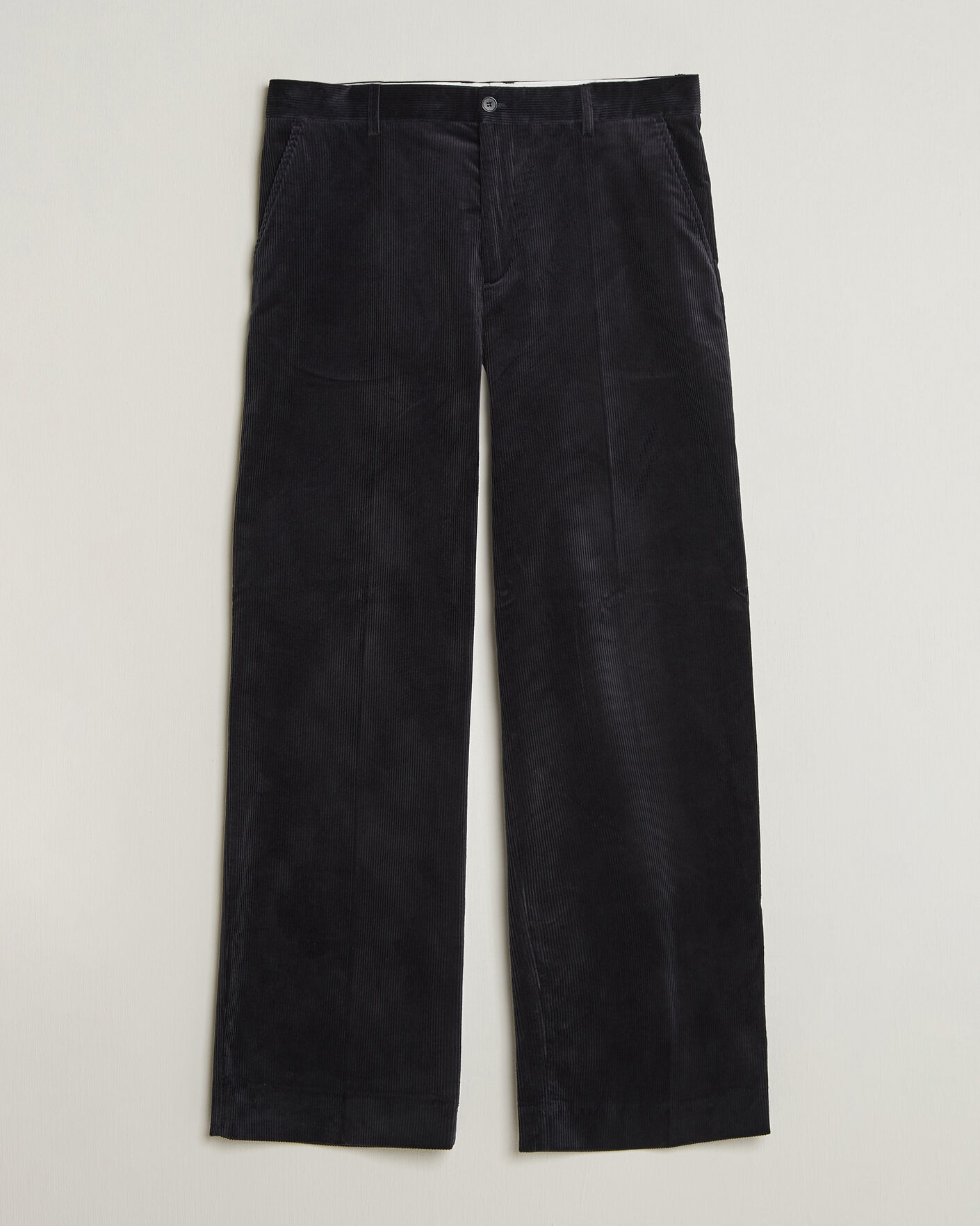 Mies | Housut | Filippa K | Hector Corduroy Trousers Dark Navy