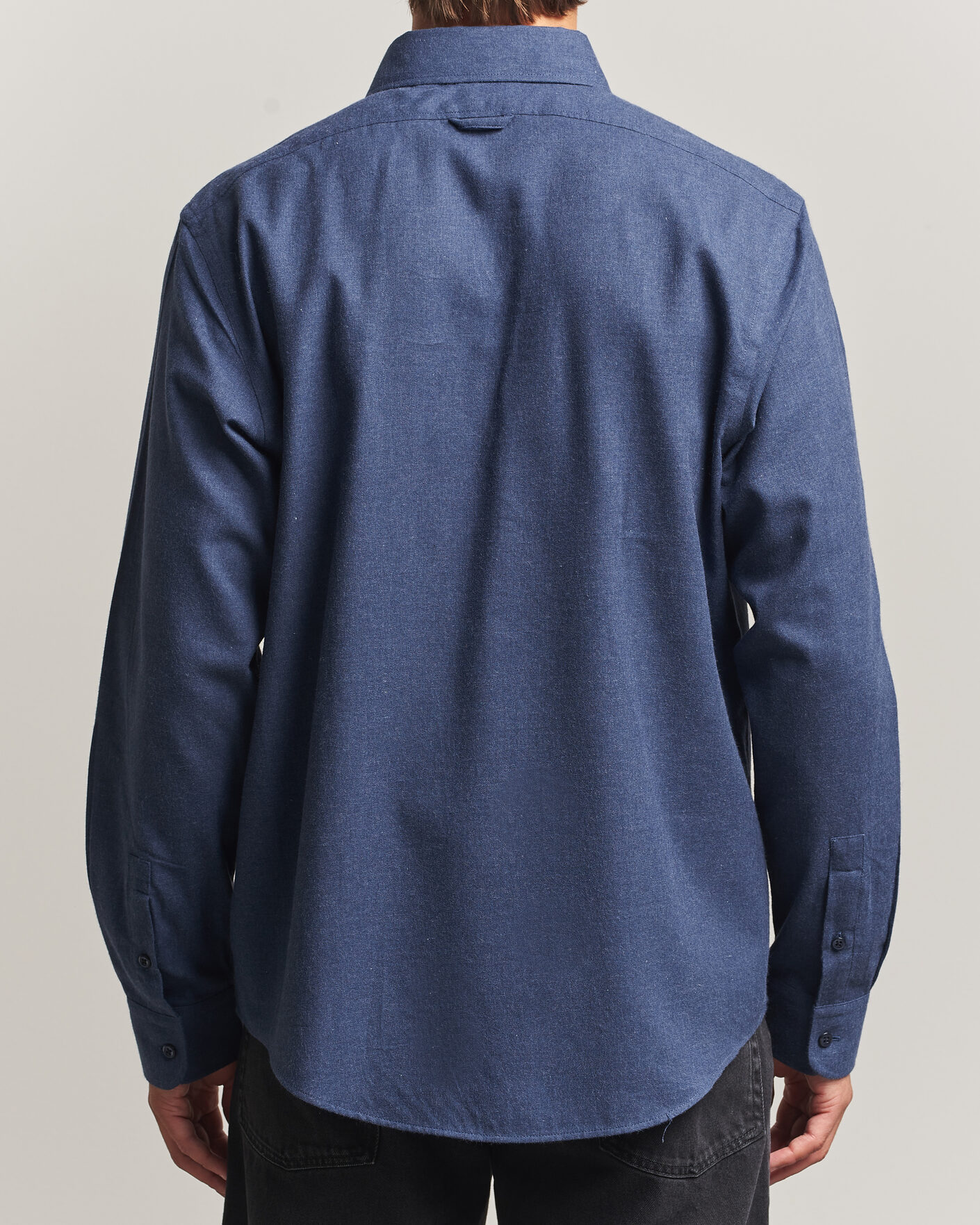 Mies | Kauluspaidat | Filippa K | Zack Flannel Shirt Navy