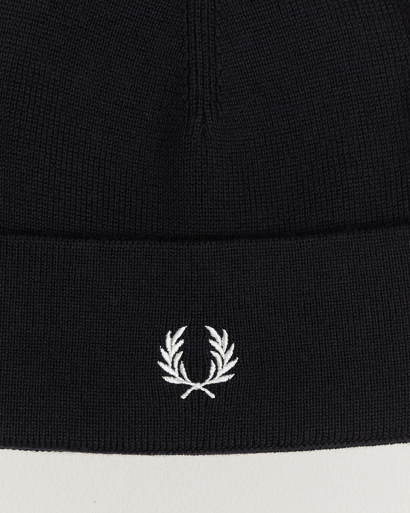 Mies | Pipot | Fred Perry | Merino Wool Beanie Navy