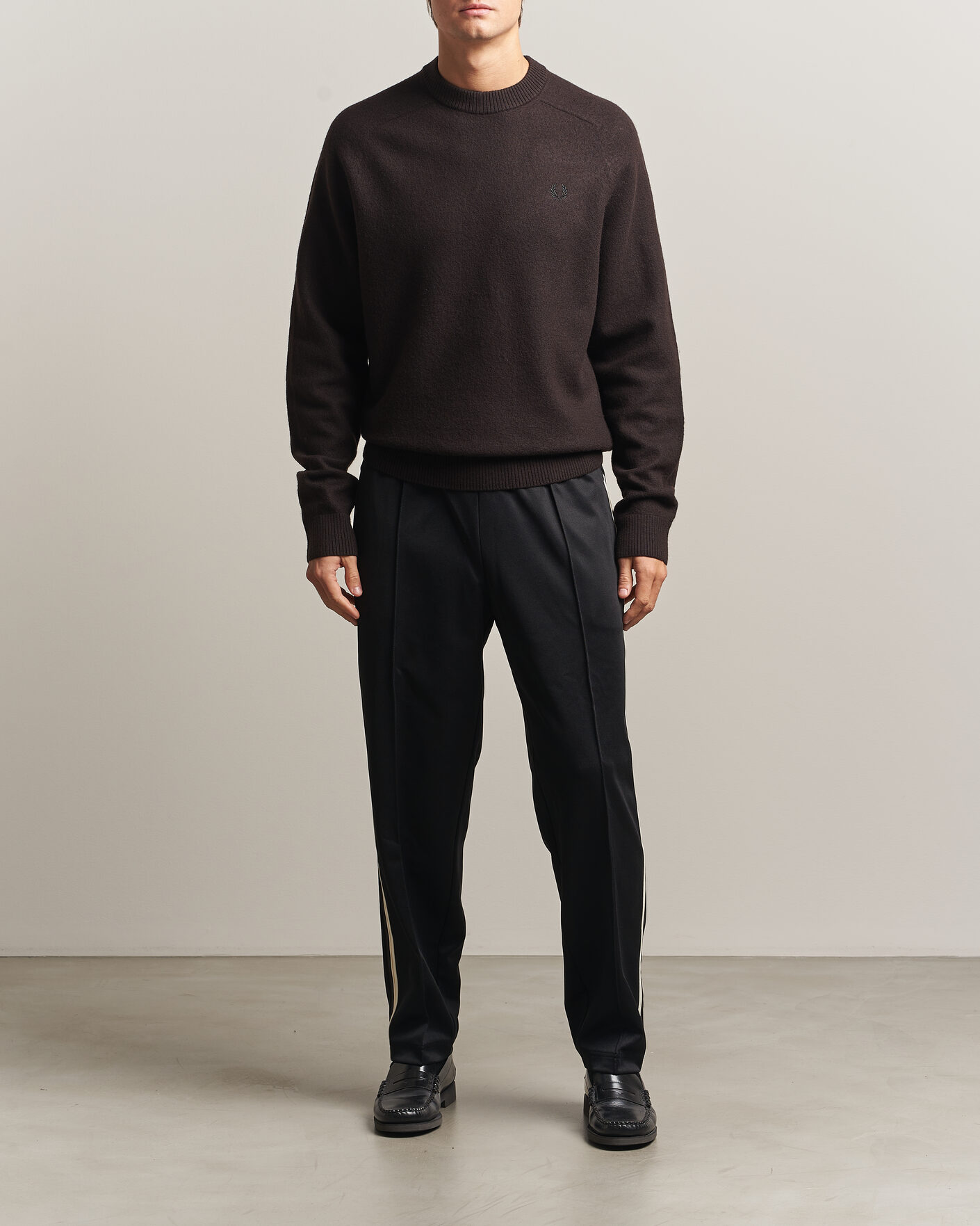Mies | Housut | Fred Perry | Tipped Taped Track Pants Black