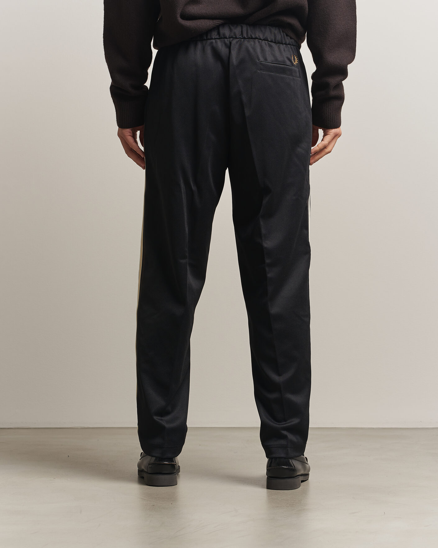 Mies | Housut | Fred Perry | Tipped Taped Track Pants Black