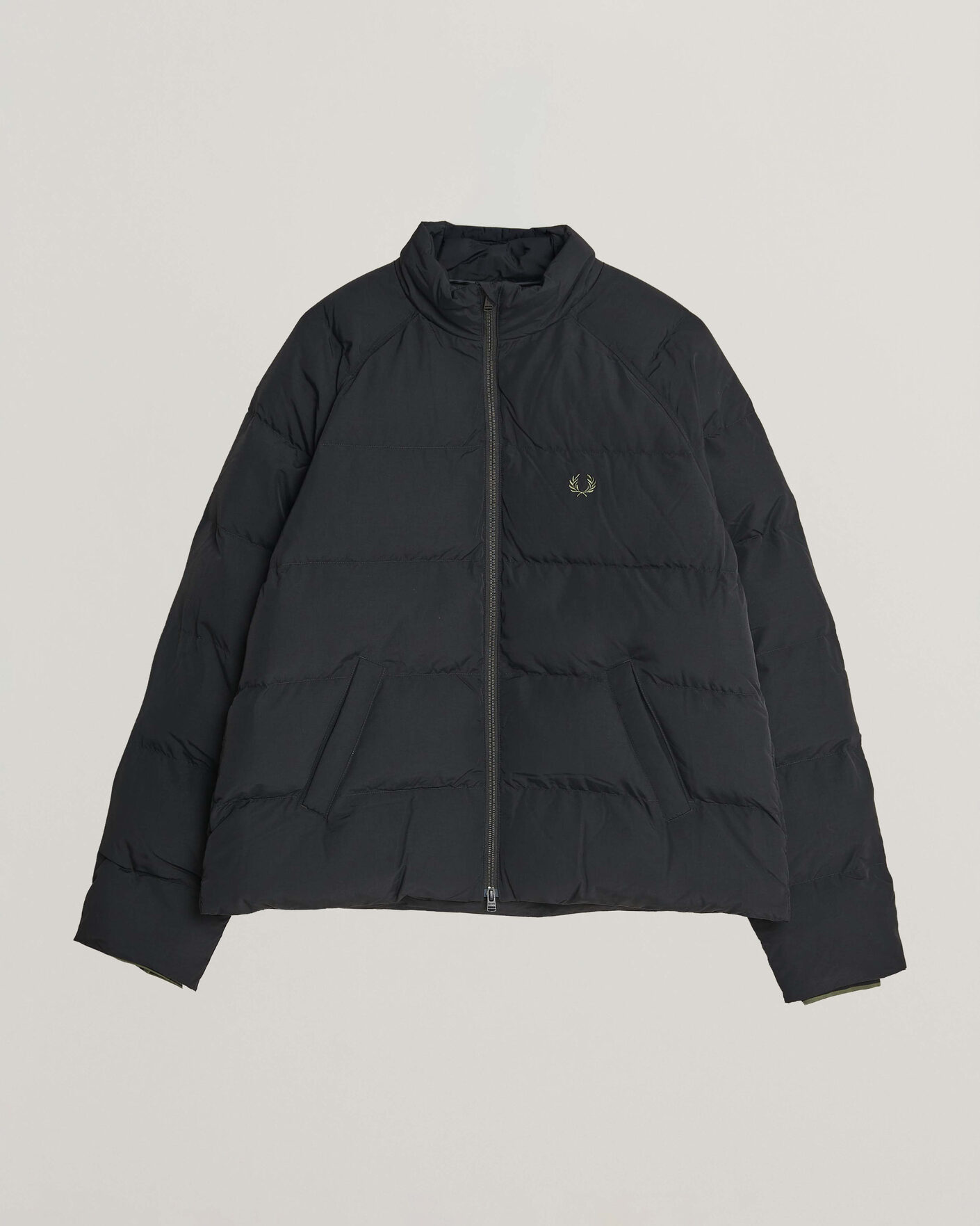 Mies | Takit | Fred Perry | Raglan Sleeve Padded Jacket Black