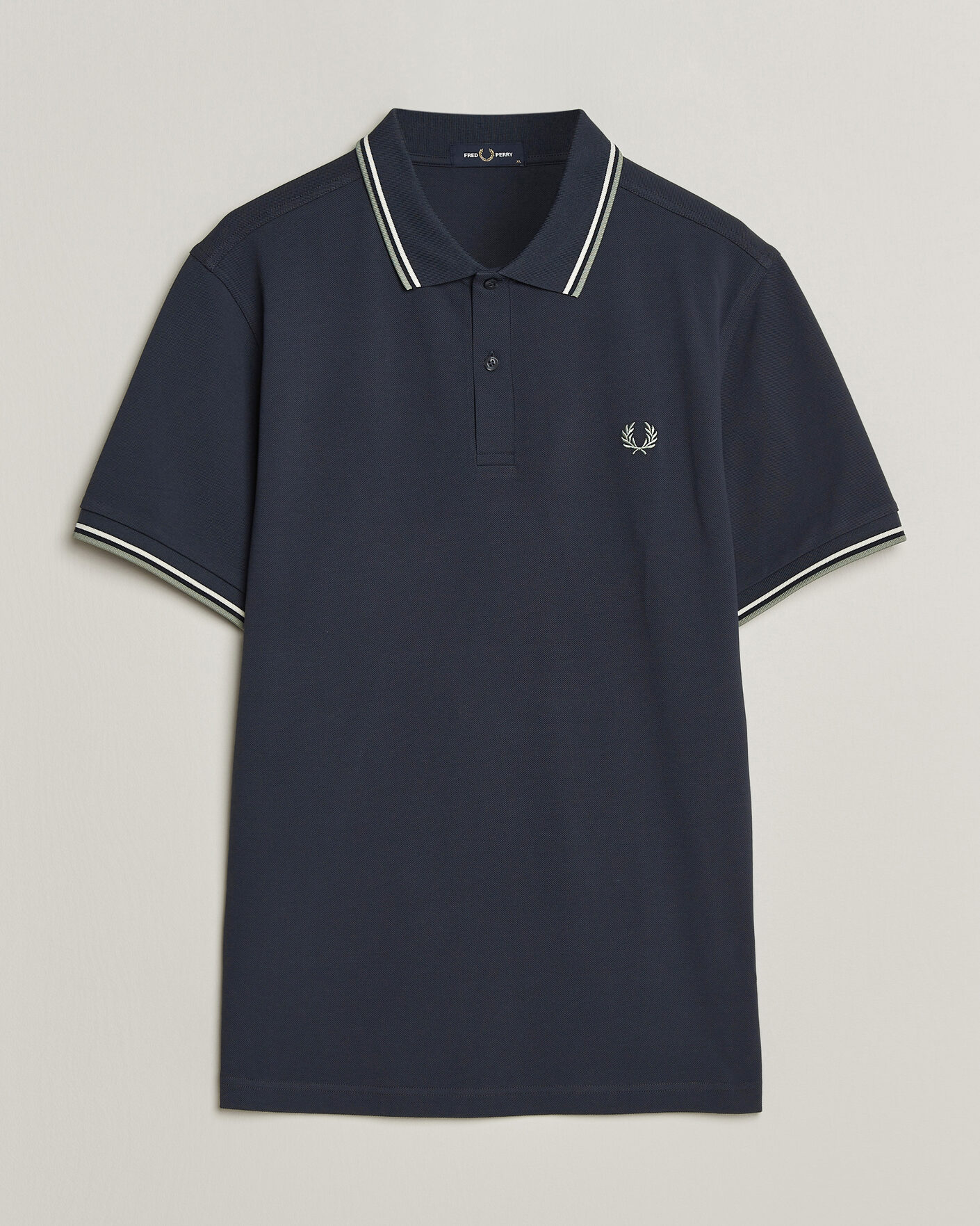 Mies | Pikeet | Fred Perry | Twin Tipped Polo Shirt Dark Airforce
