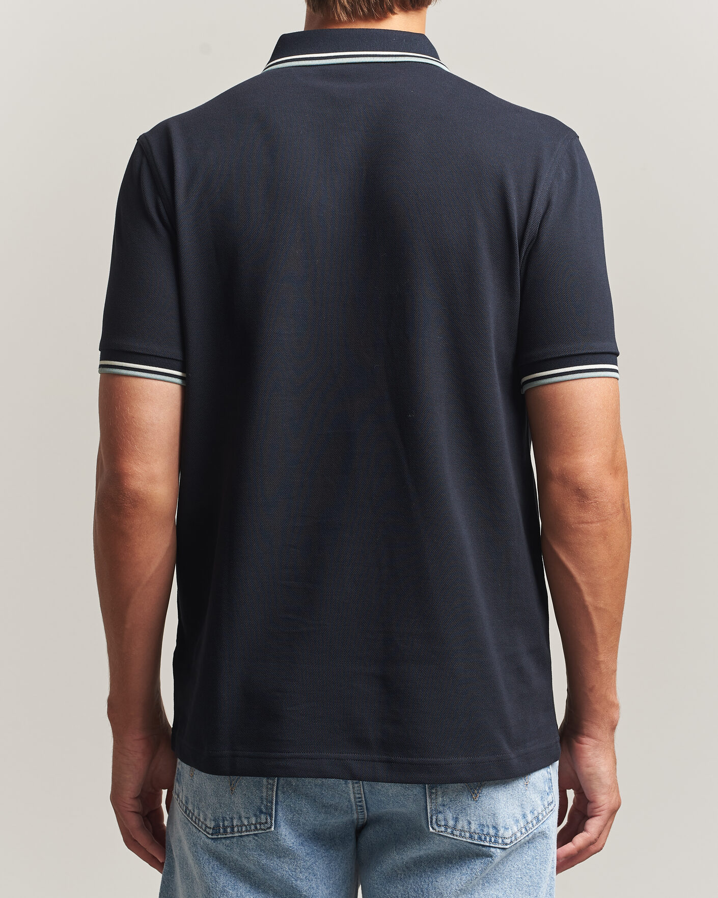 Mies | Pikeet | Fred Perry | Twin Tipped Polo Shirt Navy
