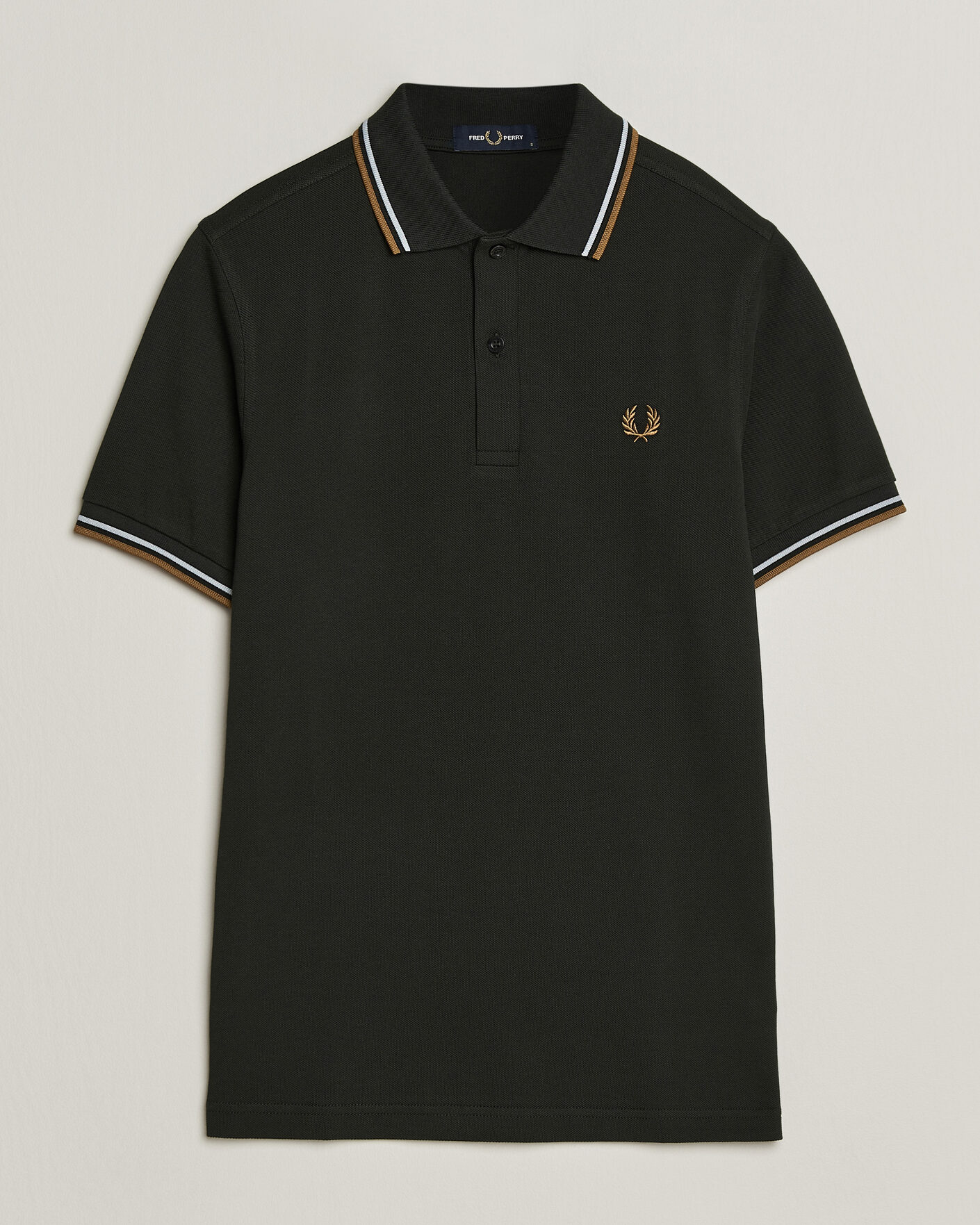 Mies | Pikeet | Fred Perry | Twin Tipped Polo Shirt Night Green