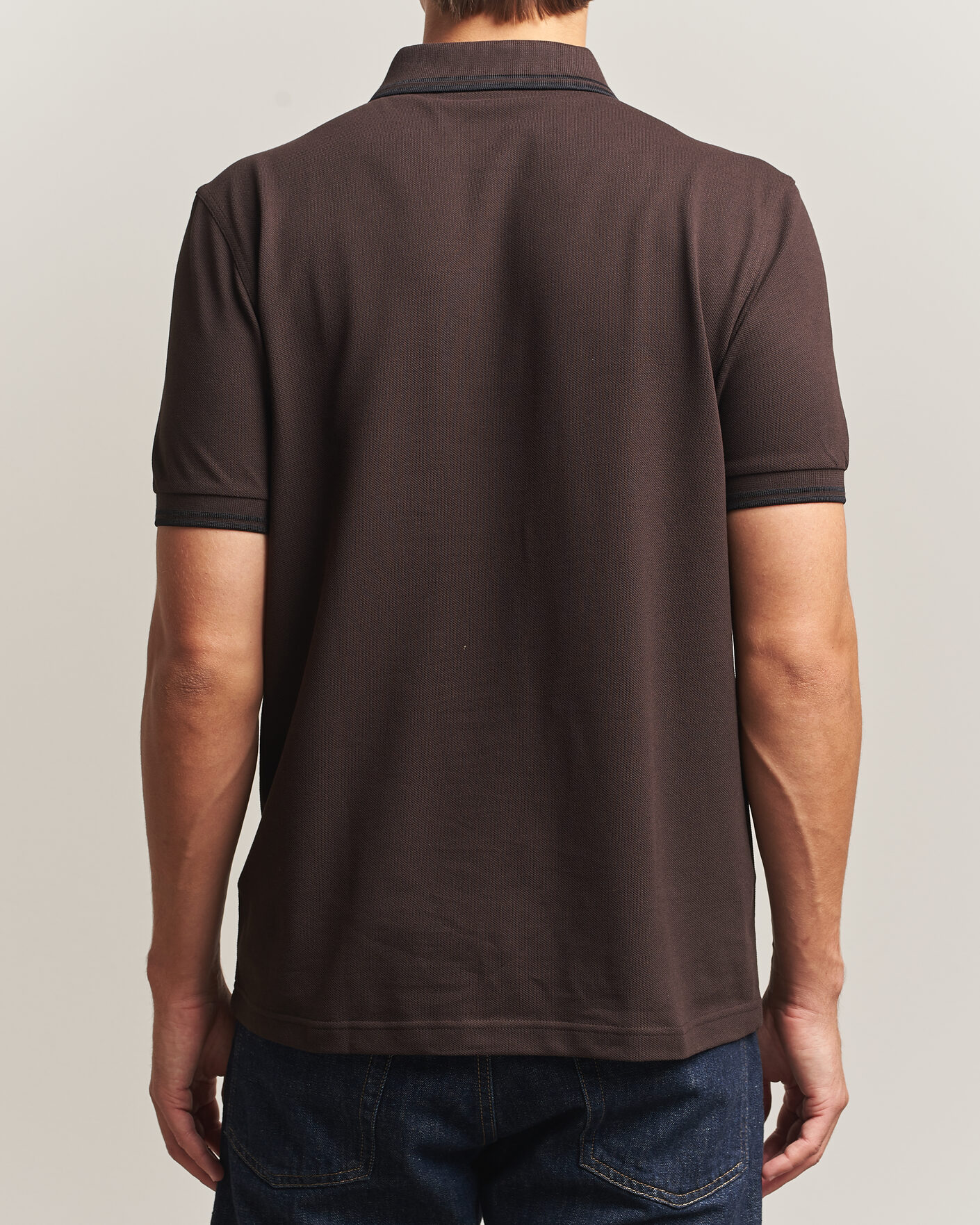 Mies | Pikeet | Fred Perry | Twin Tipped Polo Shirt Rich Brown