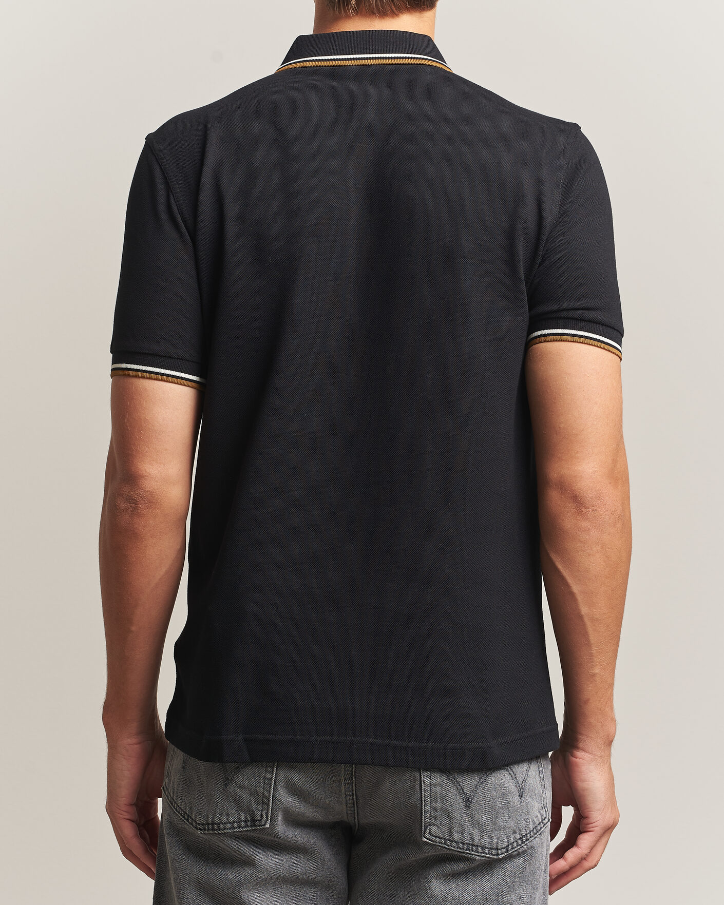 Mies | Pikeet | Fred Perry | Twin Tipped Polo Shirt Black
