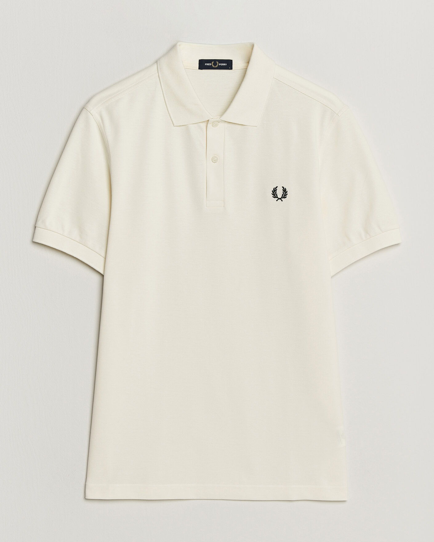 Mies | Pikeet | Fred Perry | Plain Polo Shirt Night Ecru