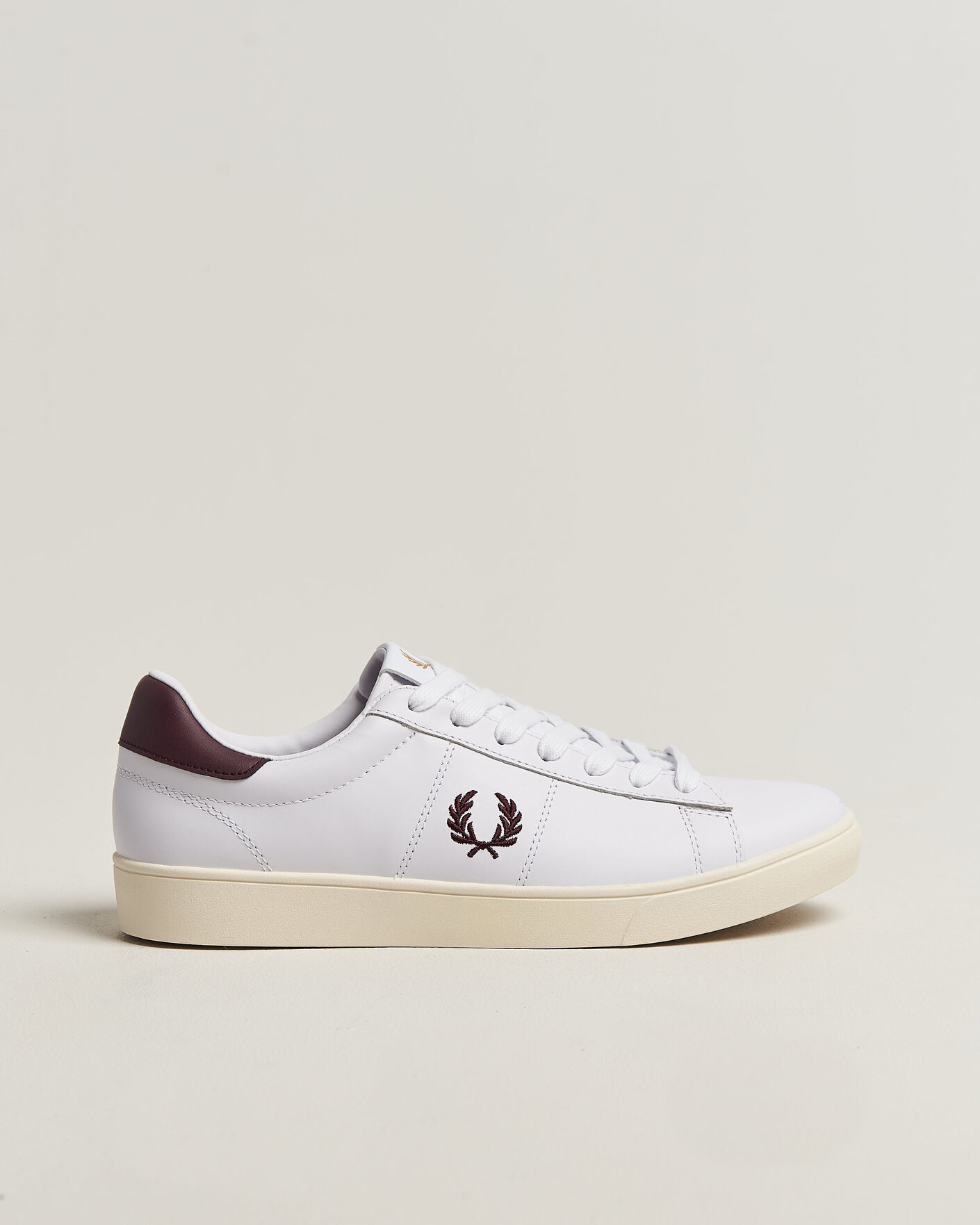 Mies | Tennarit | Fred Perry | Spencer Leather Sneaker White