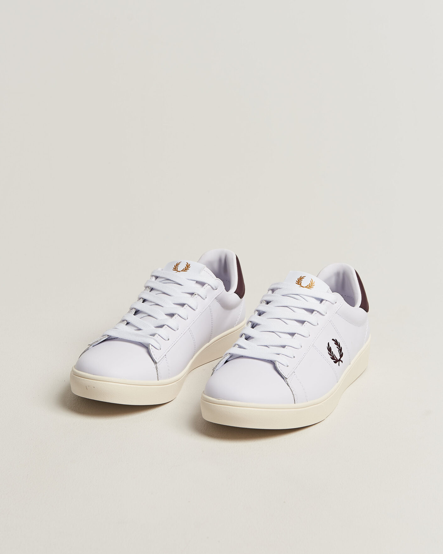 Mies | Tennarit | Fred Perry | Spencer Leather Sneaker White