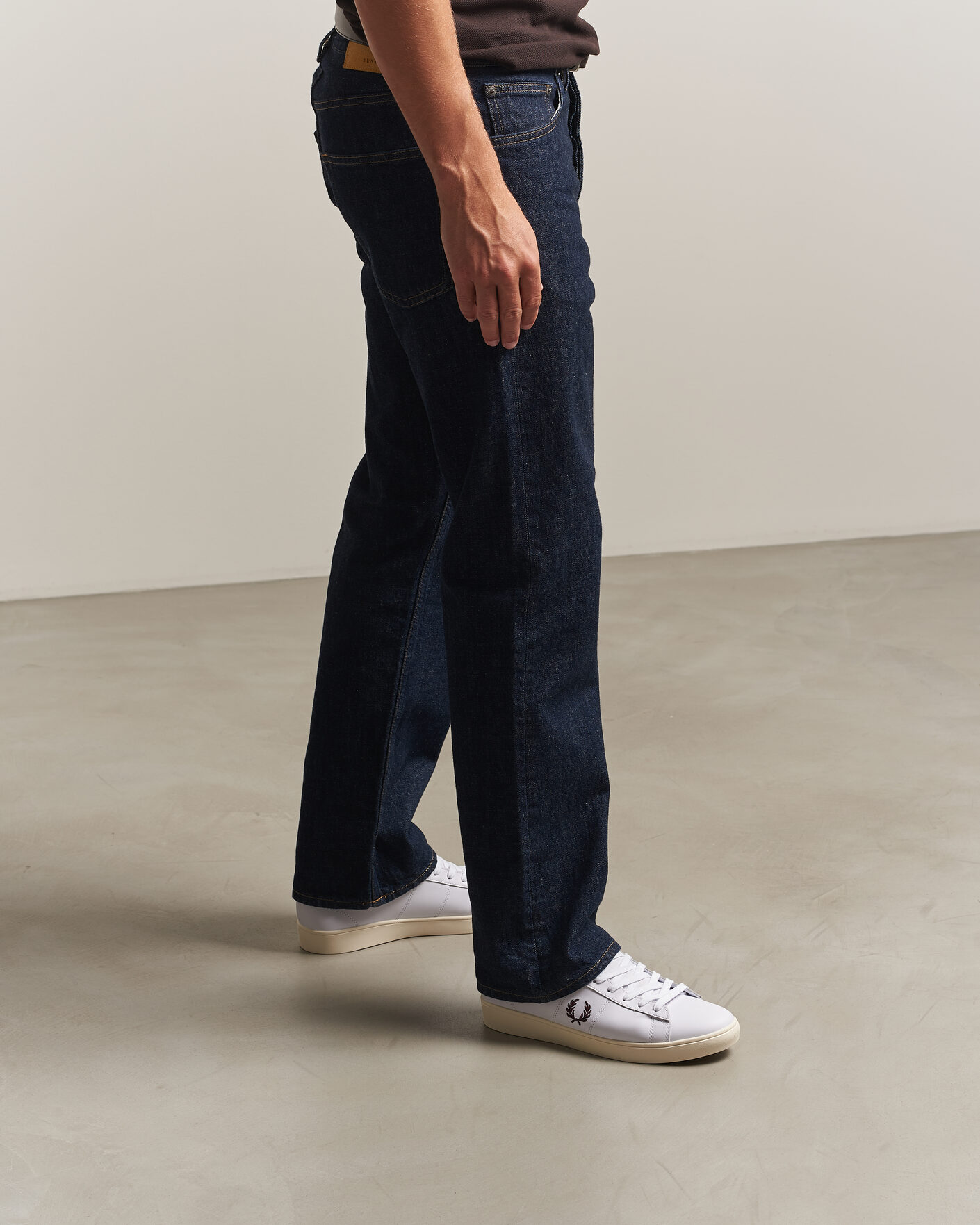 Mies | Tennarit | Fred Perry | Spencer Leather Sneaker White