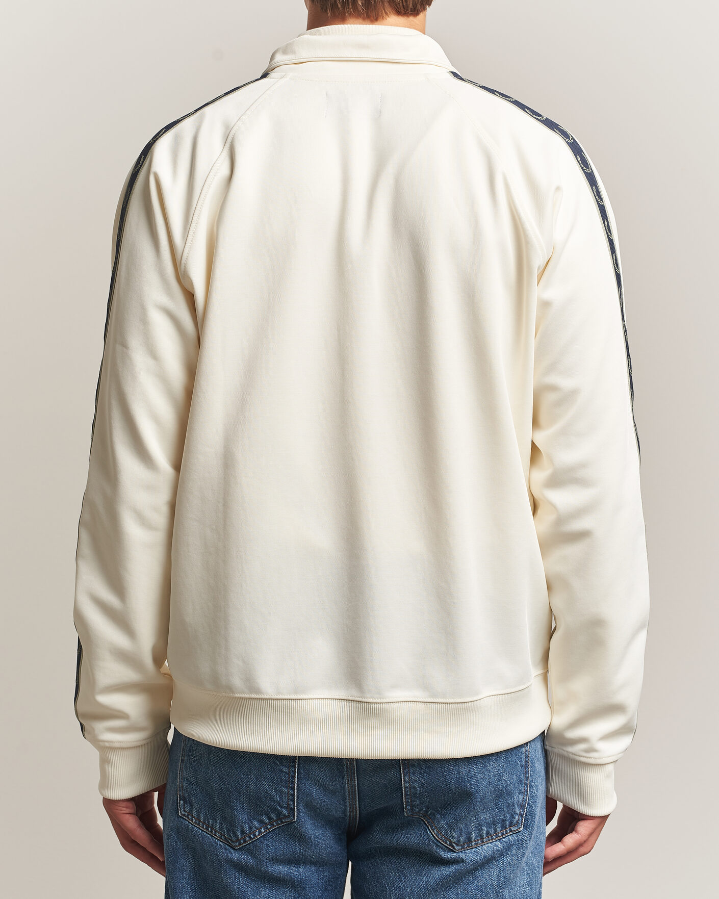 Mies | Puserot | Fred Perry | Taped Track Jacket Ecru
