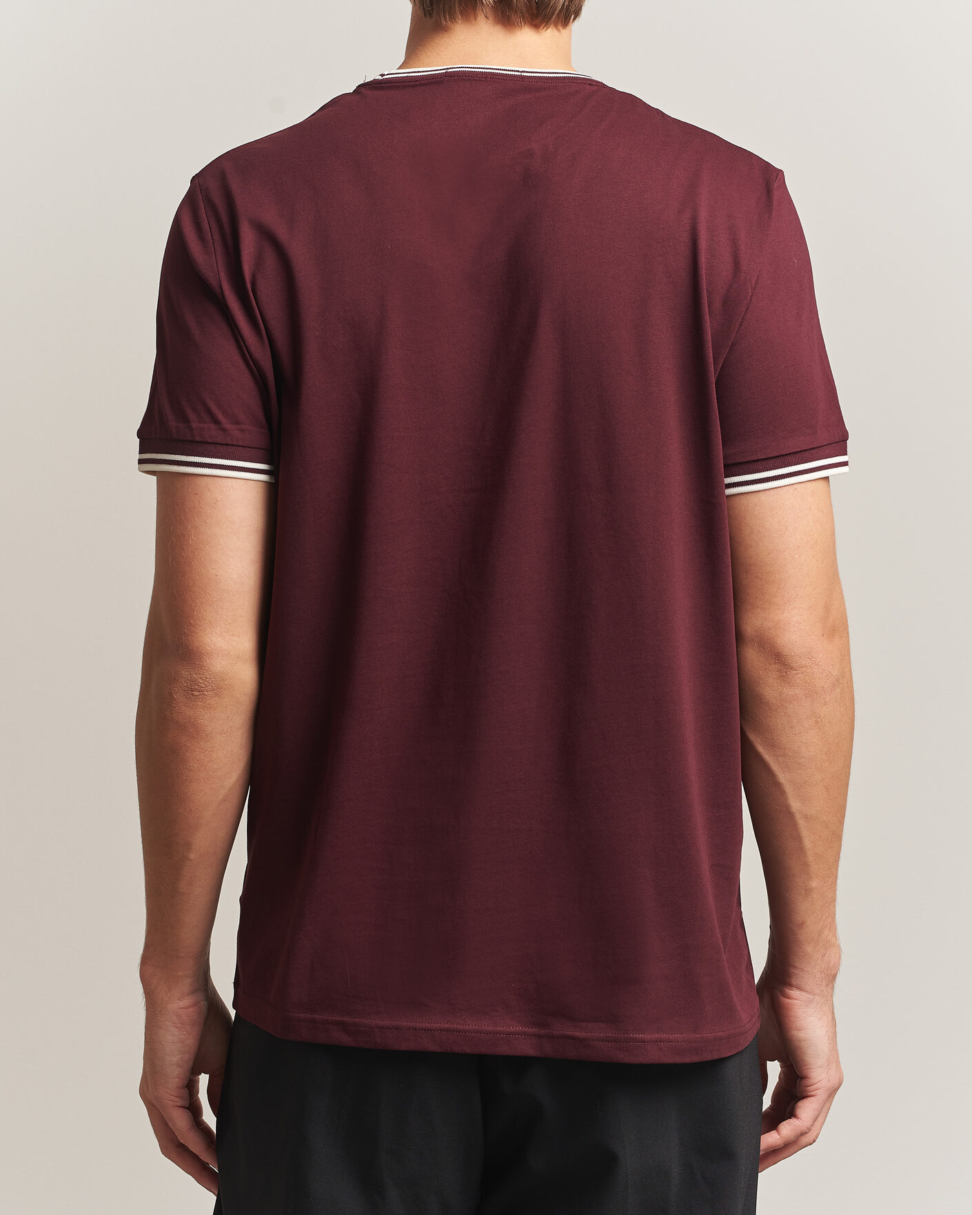 Mies | T-paidat | Fred Perry | Twin Tipped T-Shirt Oxblood