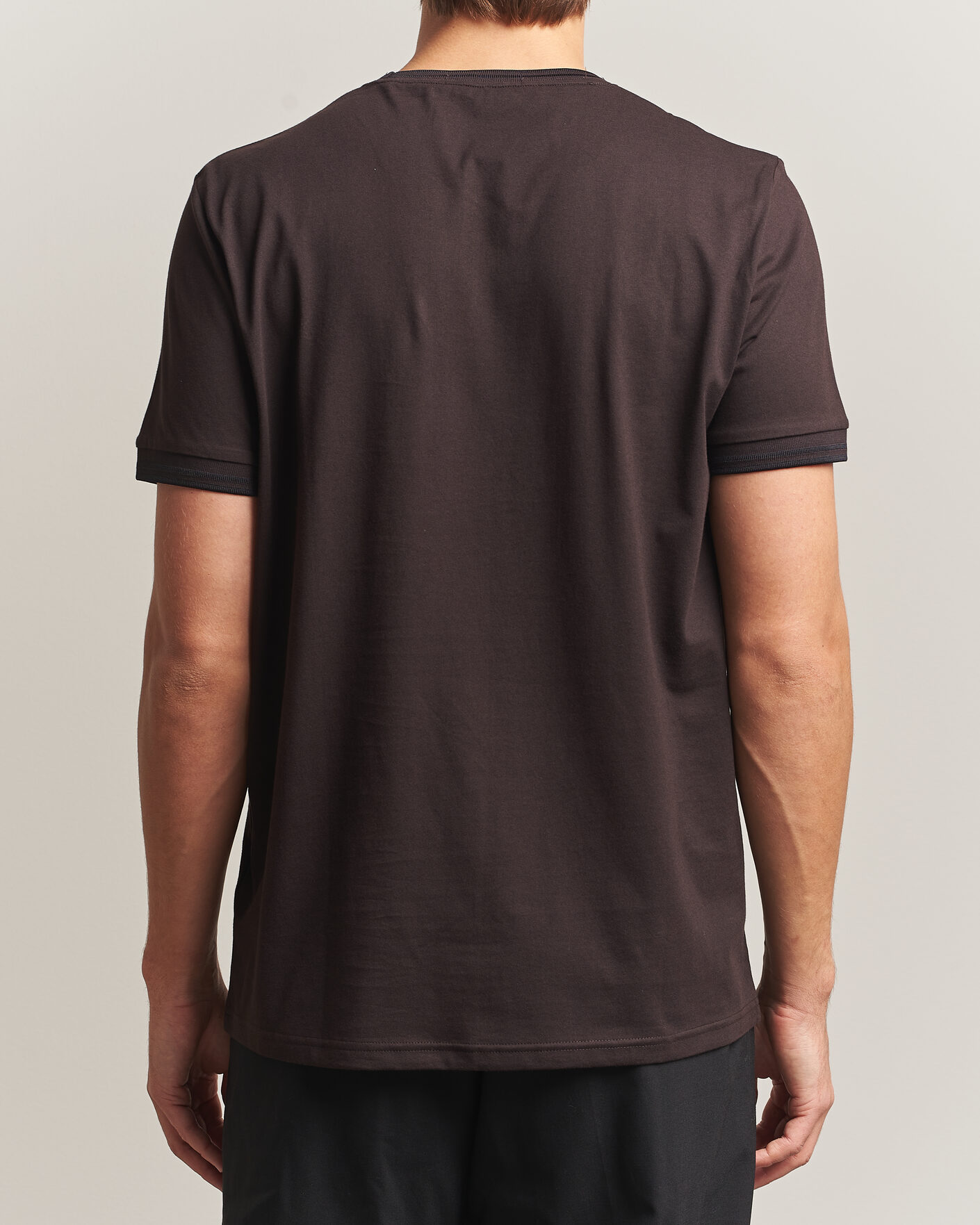 Mies | T-paidat | Fred Perry | Twin Tipped T-Shirt Rich Brown