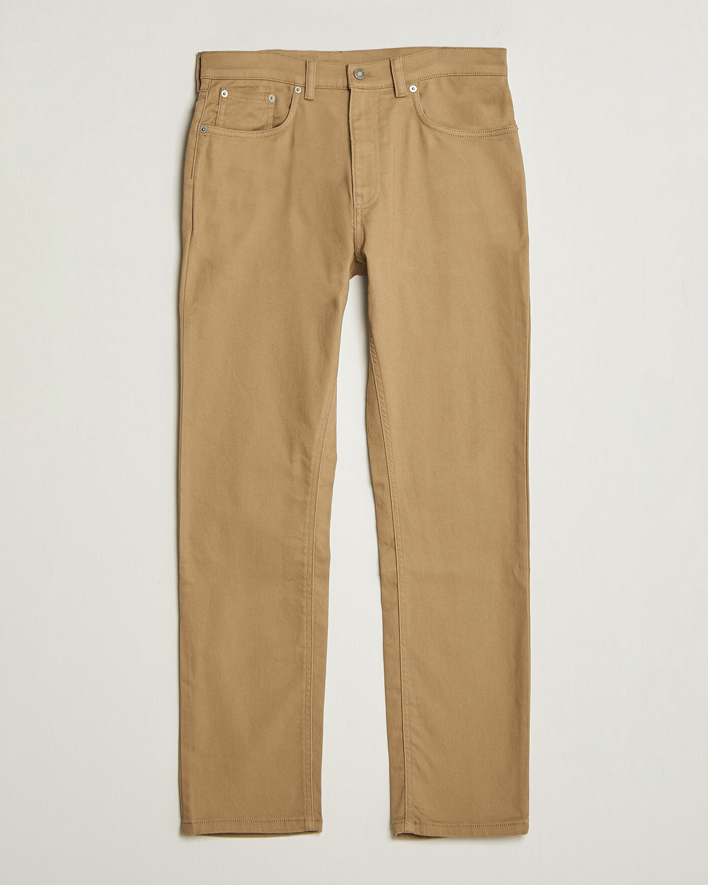 Mies | Housut | Gant | Regular Fit Soft Twill 5-Pocket Pants Light Taupe