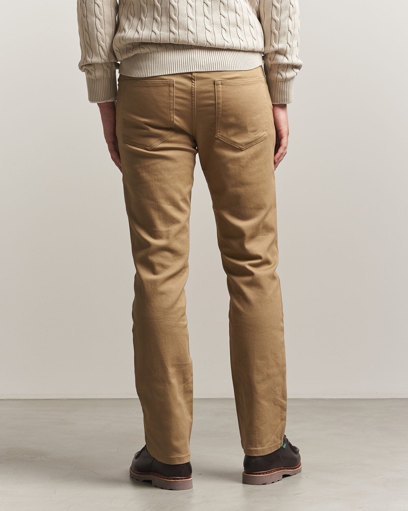 Mies | Housut | Gant | Regular Fit Soft Twill 5-Pocket Pants Light Taupe