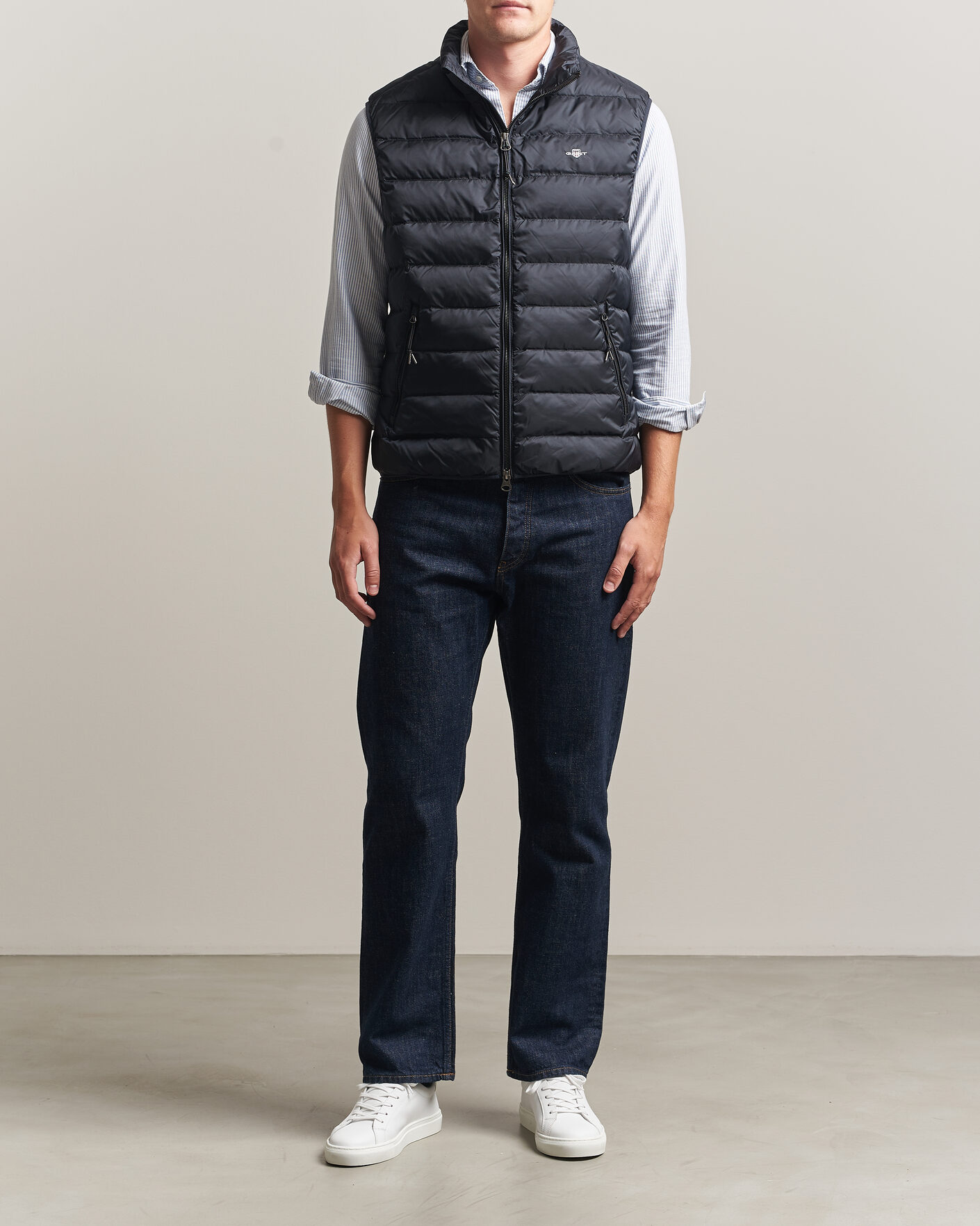 Mies | Ulkoliivit | Gant | Light Down Vest Black