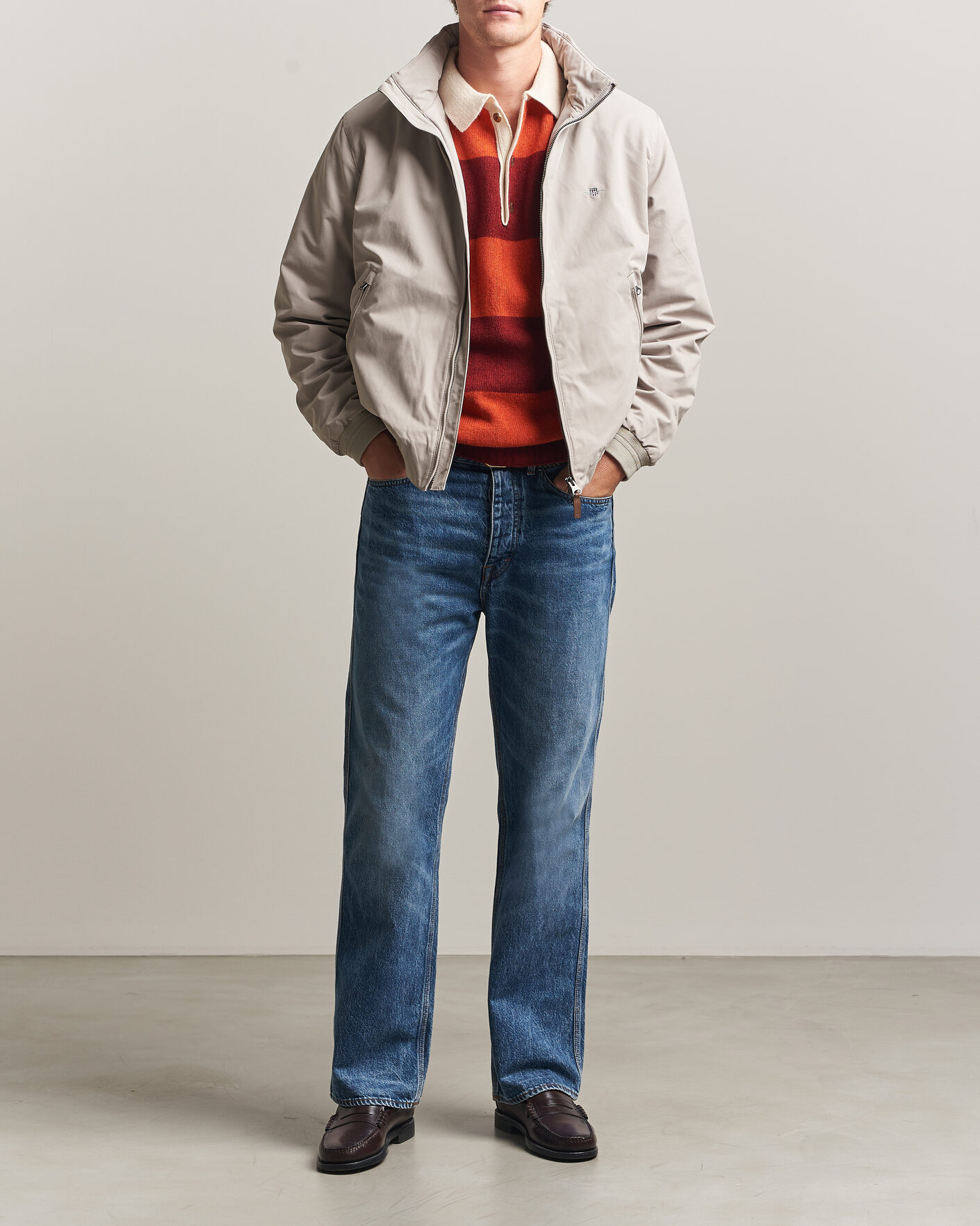 Mies | Takit | Gant | Hampshire Jacket Mist Taupe