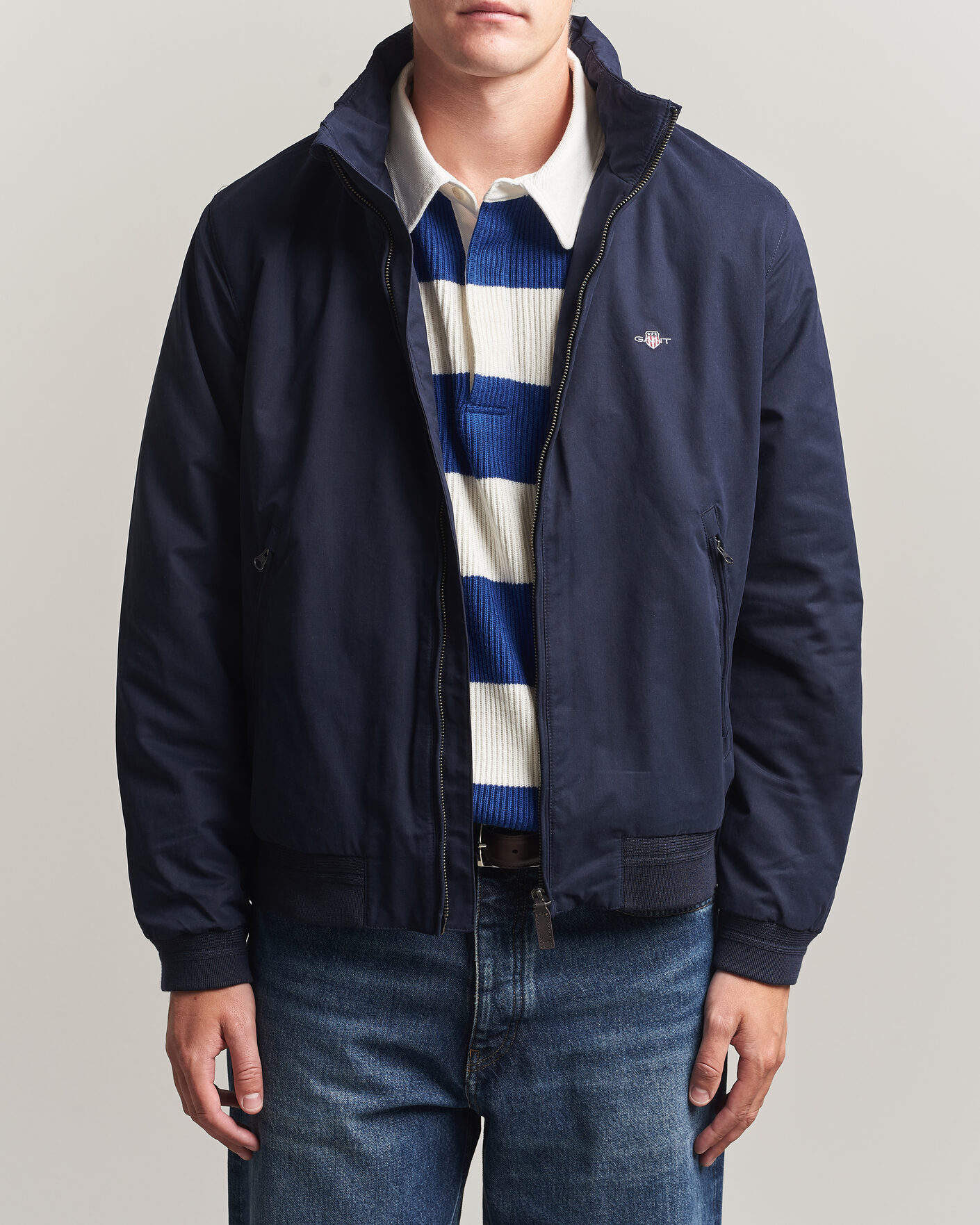 Mies | Takit | Gant | Hampshire Jacket Evening Blue