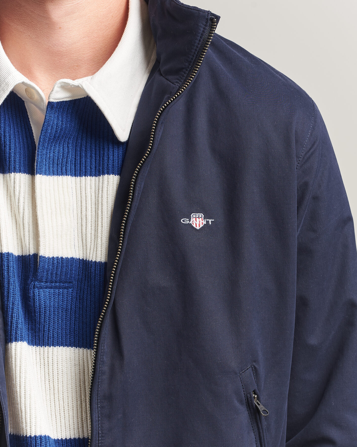 Mies | Takit | Gant | Hampshire Jacket Evening Blue