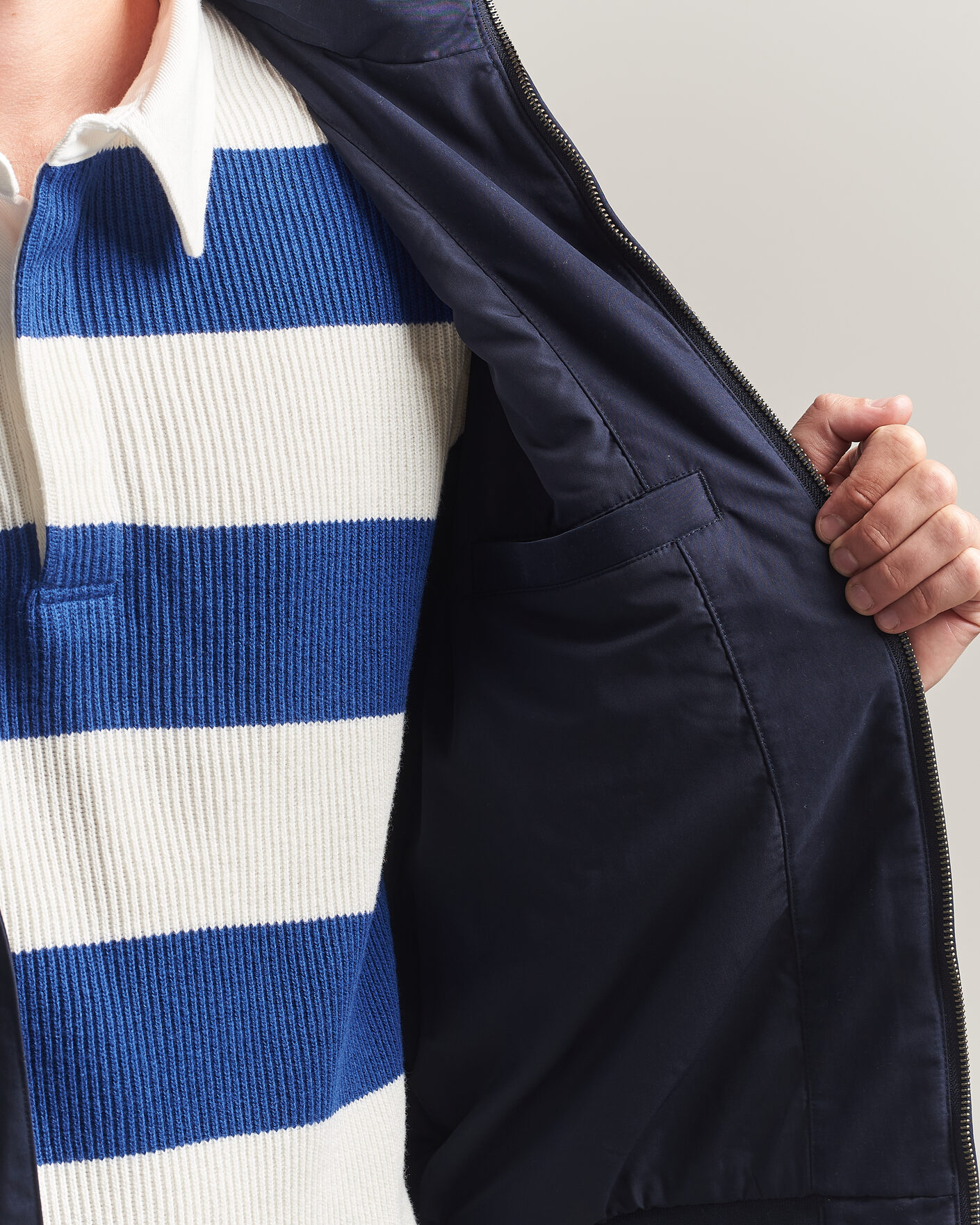 Mies | Takit | Gant | Hampshire Jacket Evening Blue