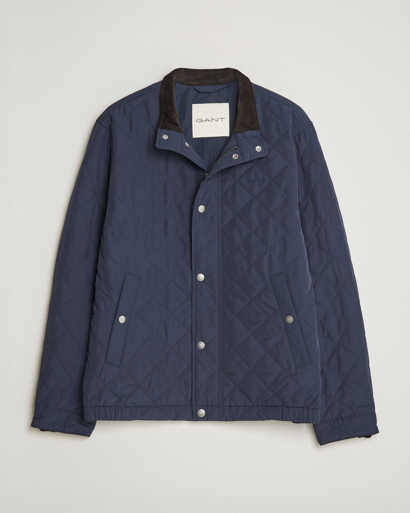 Mies | Takit | Gant | Classic Quilted Jacket Evening Blue