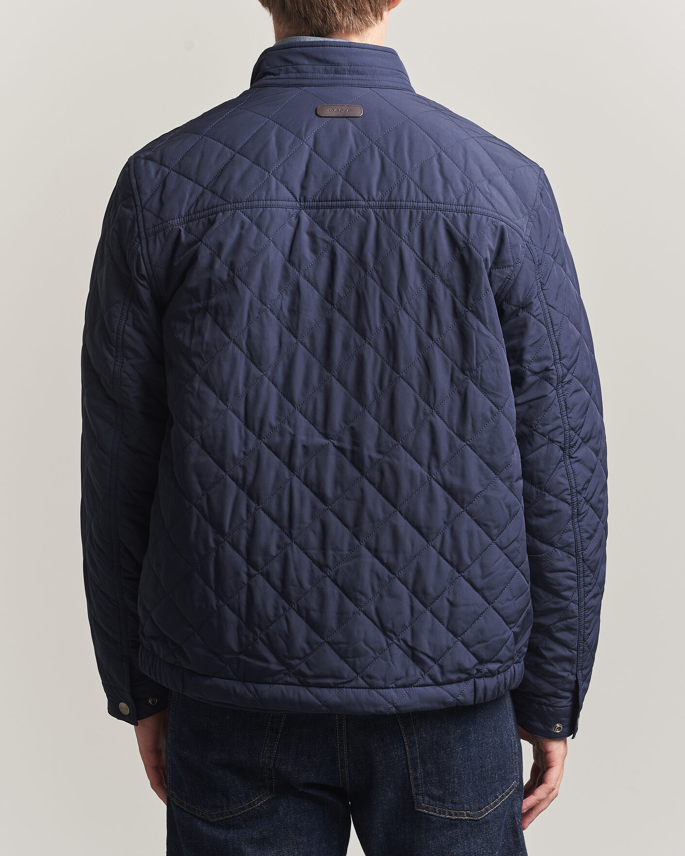 Mies | Takit | Gant | Classic Quilted Jacket Evening Blue
