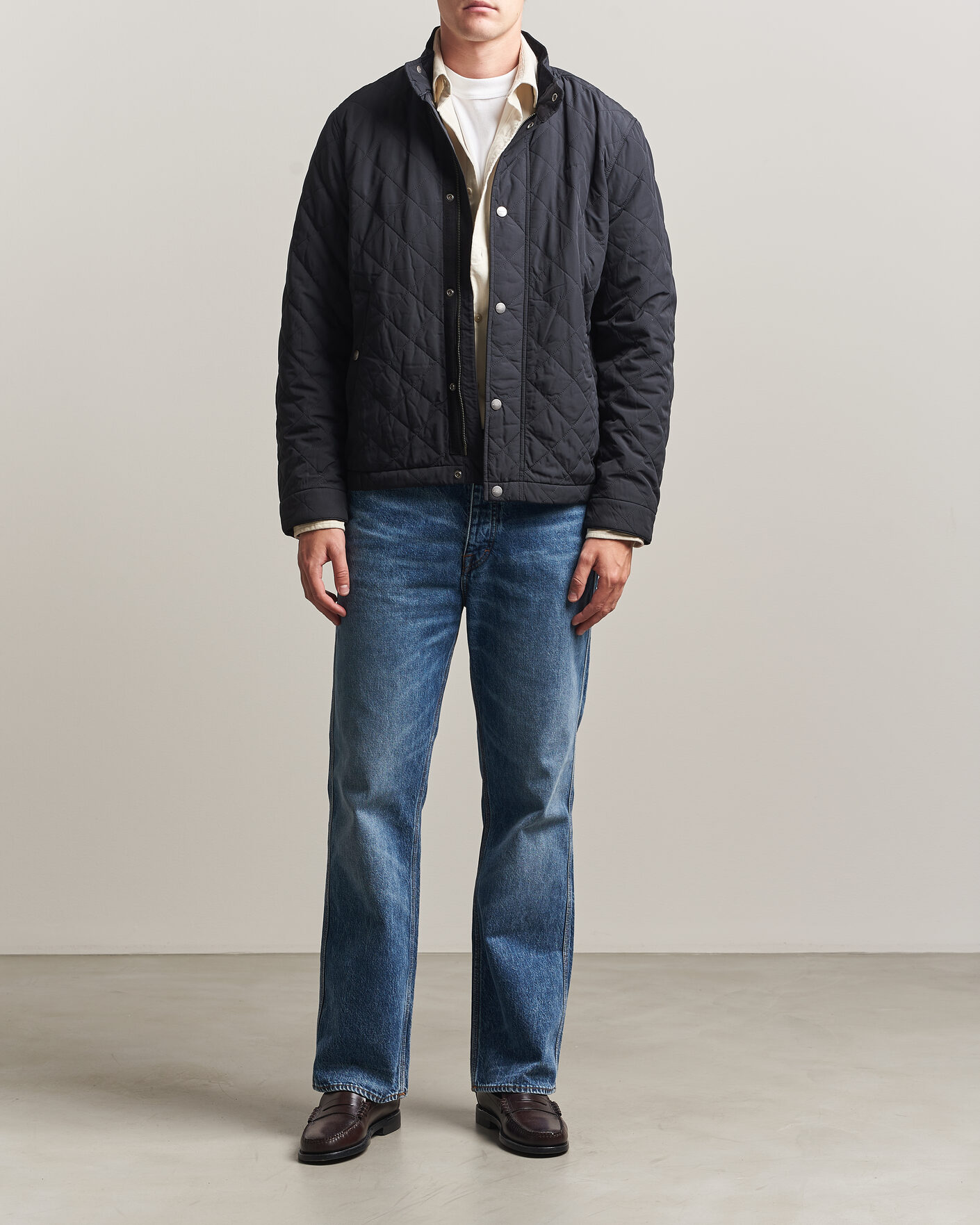 Mies | Takit | Gant | Classic Quilted Jacket Black