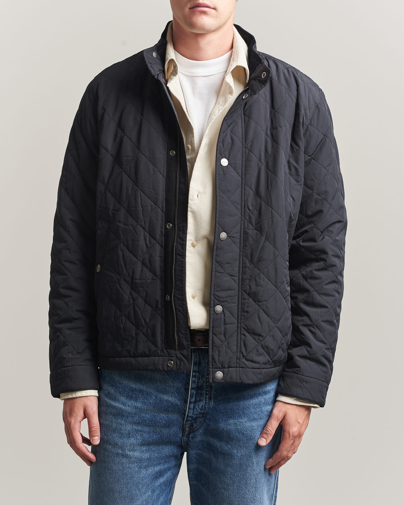 Mies | Takit | Gant | Classic Quilted Jacket Black