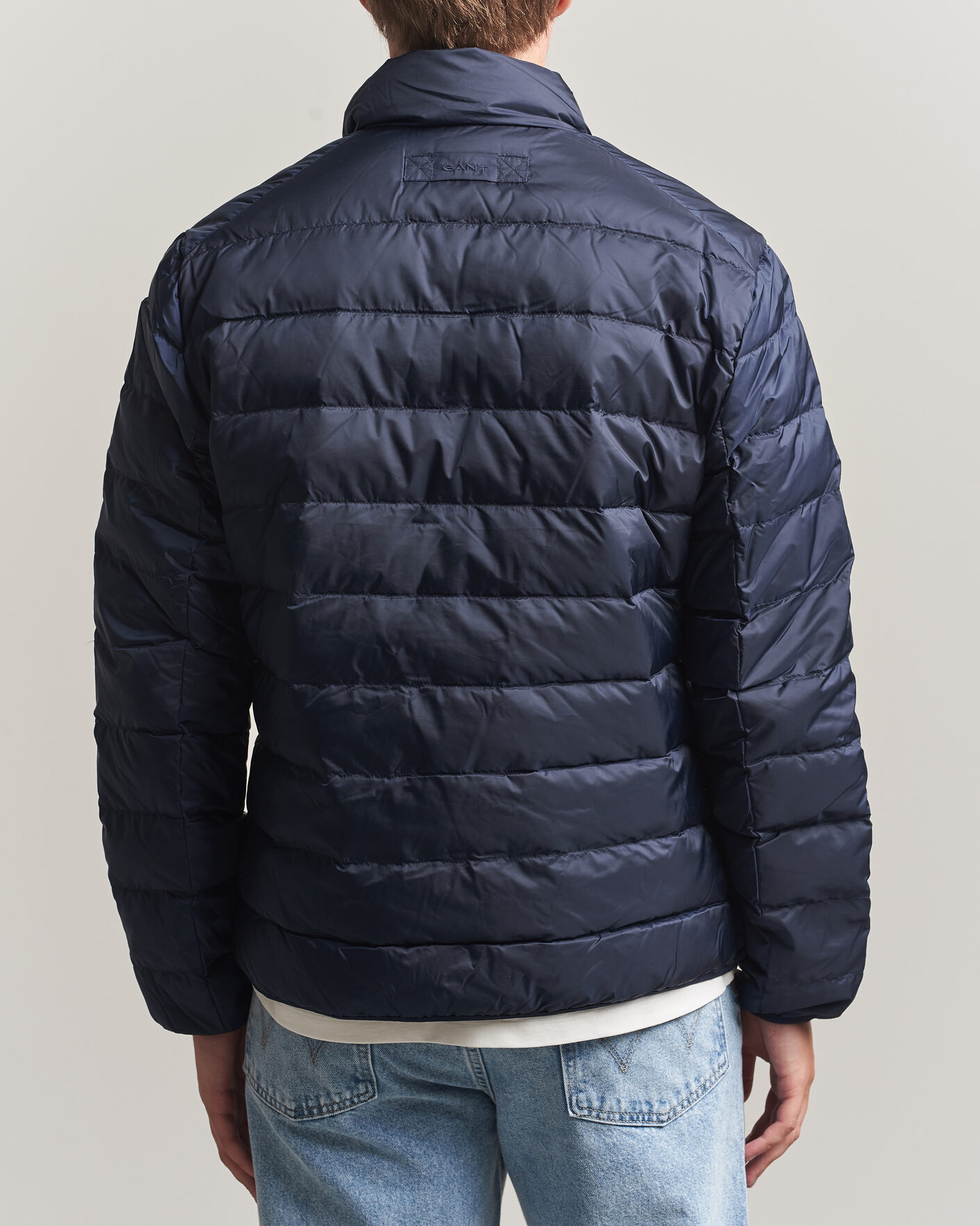 Mies | Takit | Gant | Light Down Jacket Evening Blue