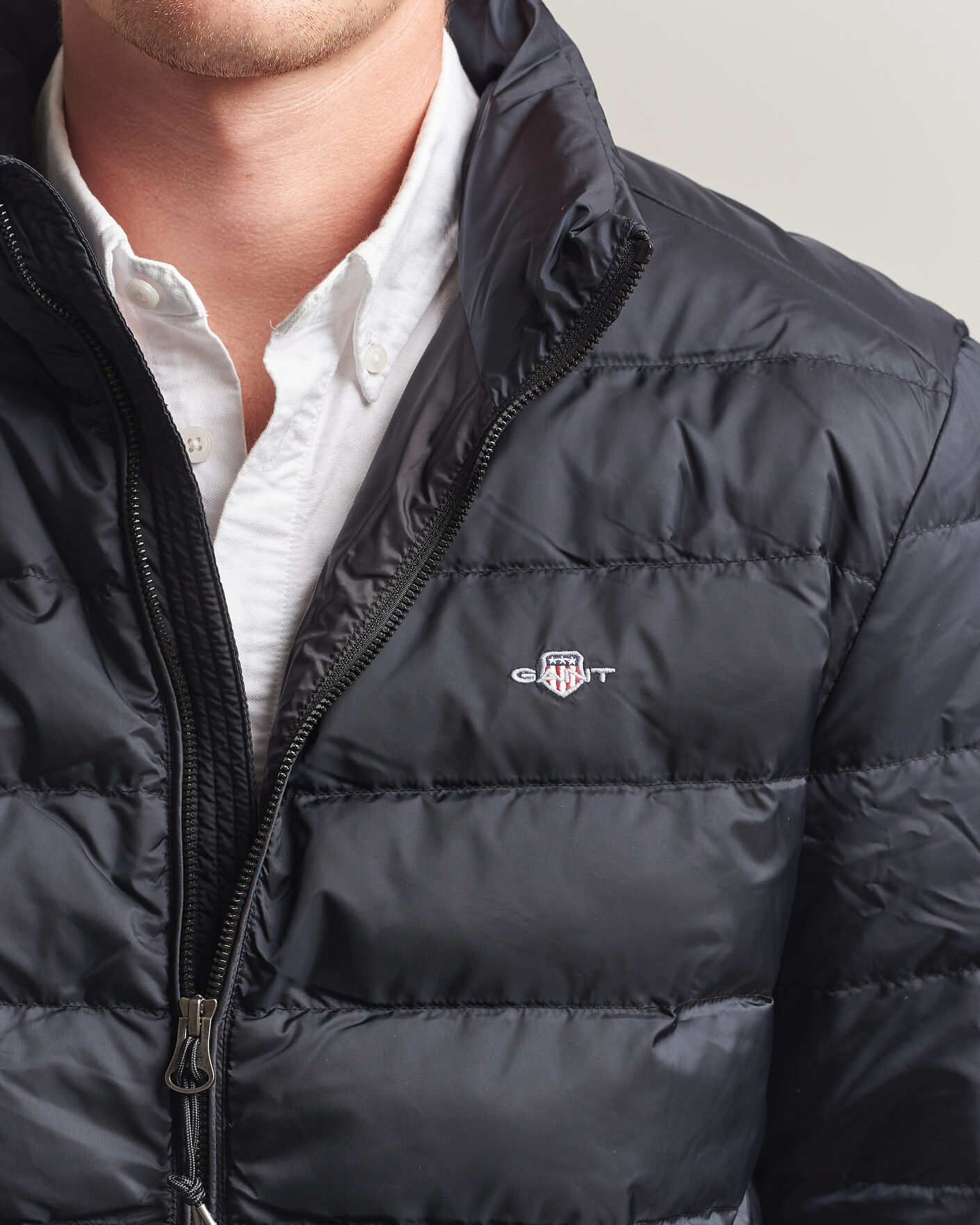 Mies | Takit | Gant | Light Down Jacket Black