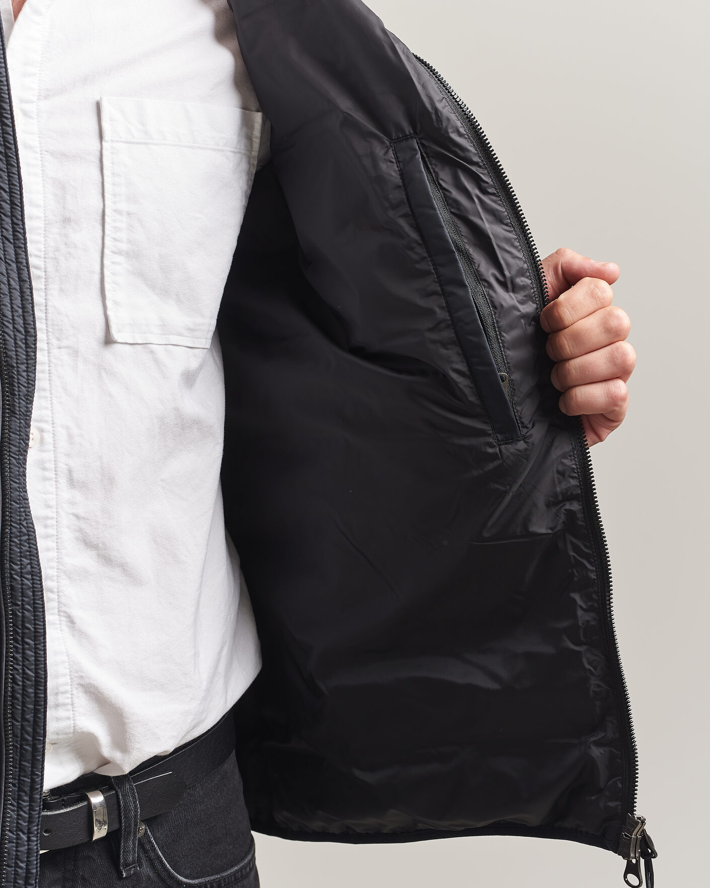 Mies | Takit | Gant | Light Down Jacket Black