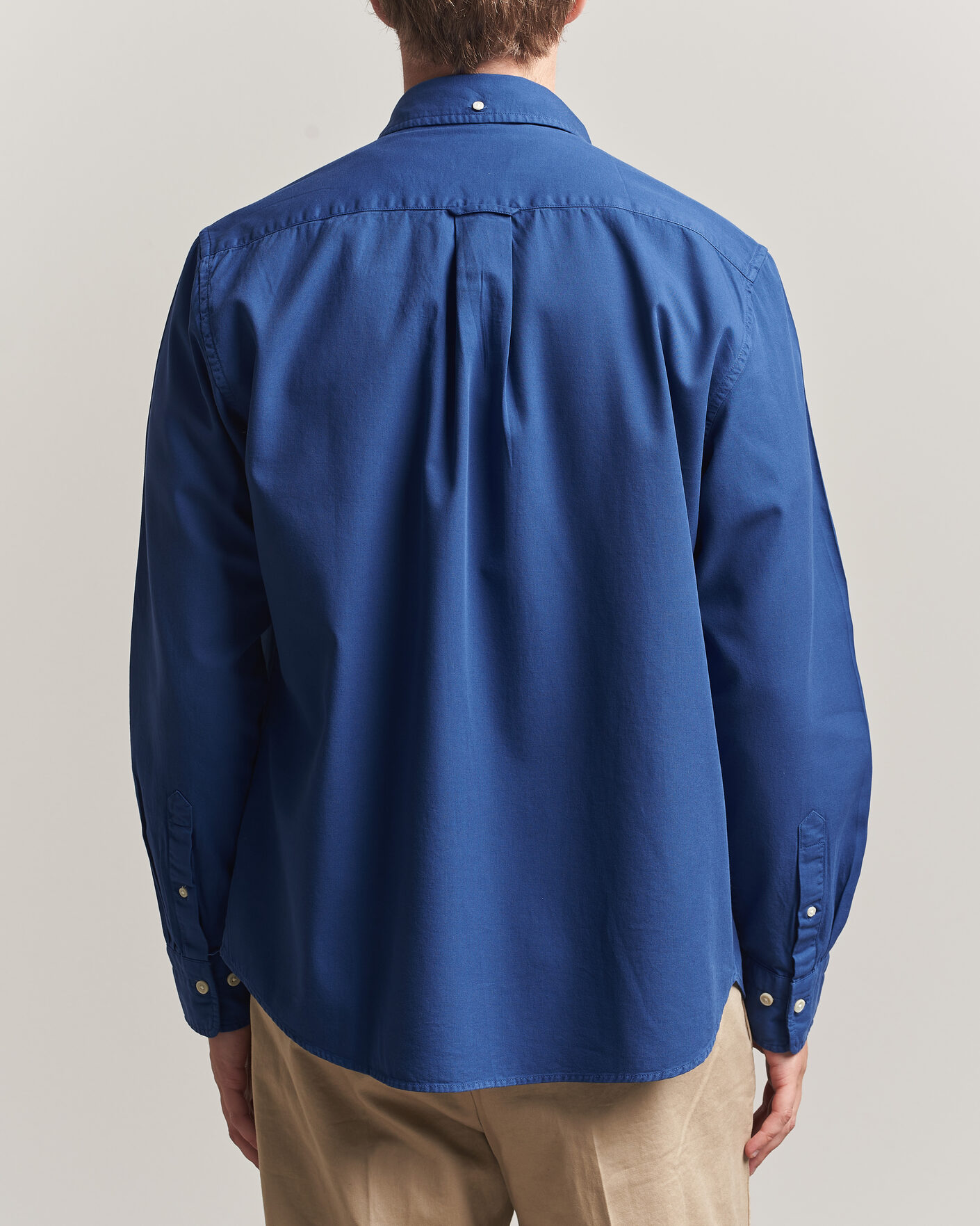 Mies | Kauluspaidat | Gant | Regular Fit Garment Dyed Twill Shirt Crisp Blue