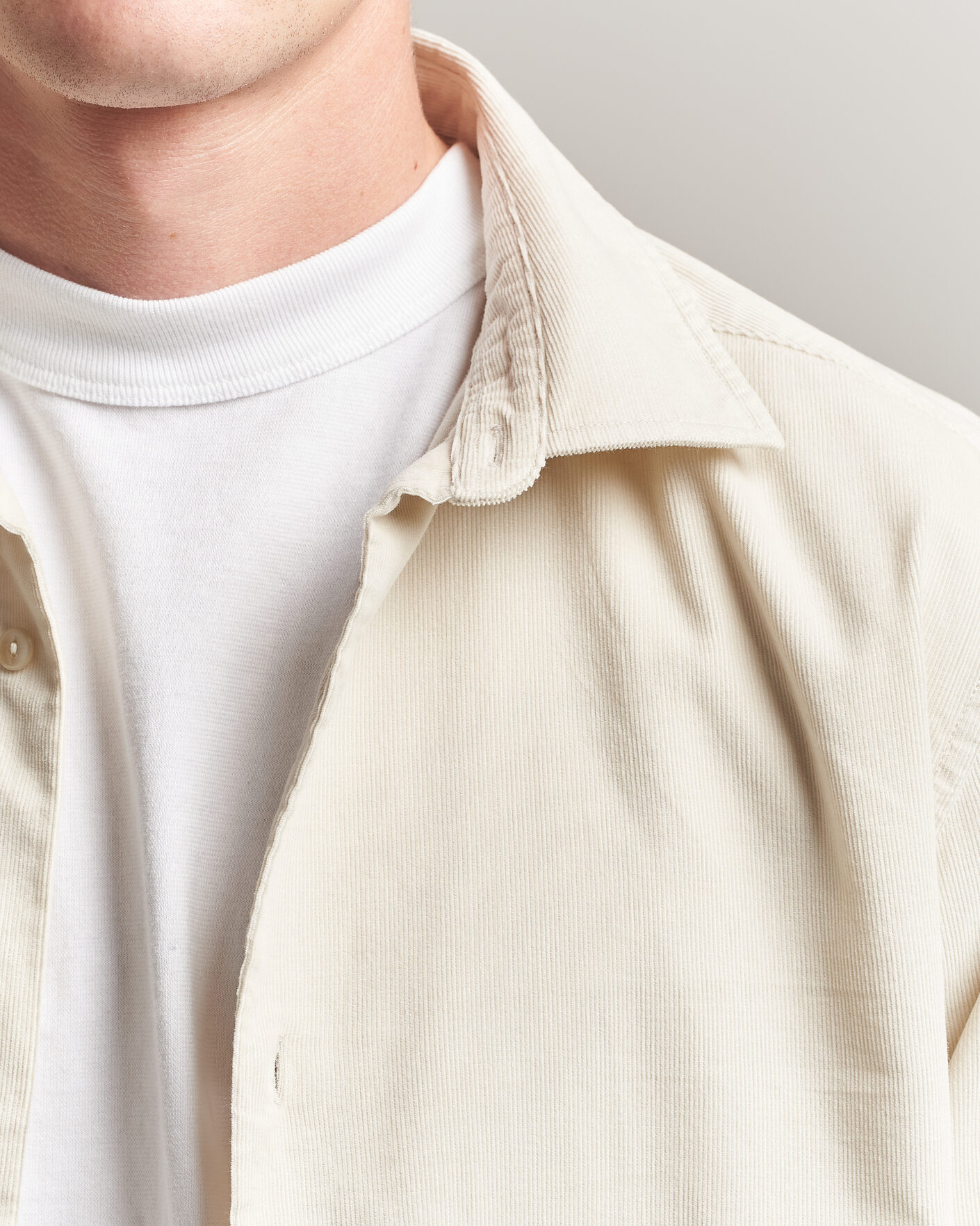Mies | Kauluspaidat | Gant | Regular Fit Baby Cord Shirt Sand