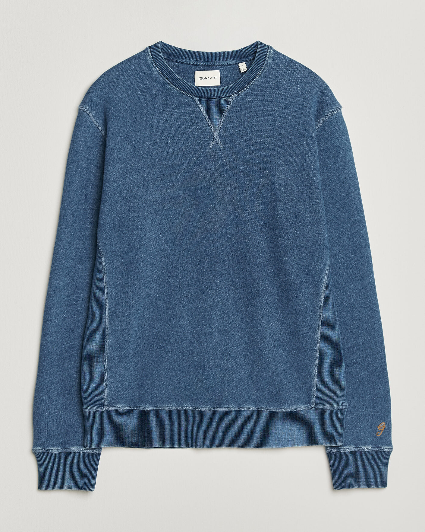 Mies | Puserot | Gant | Vintage Crew Neck Sweatshirt Indigo