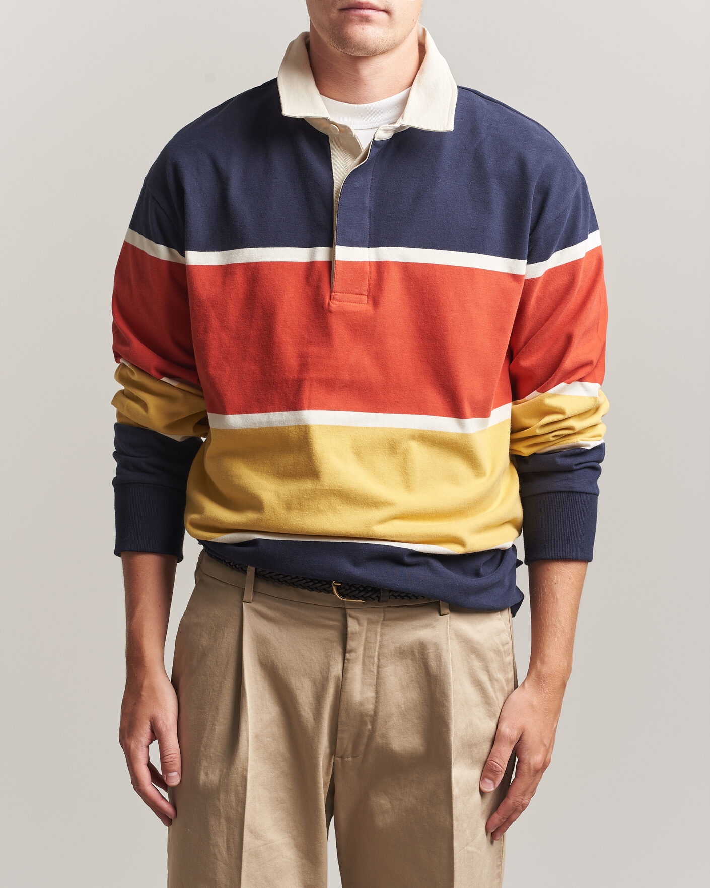 Mies | Puserot | Gant | Striped Rugger Multi
