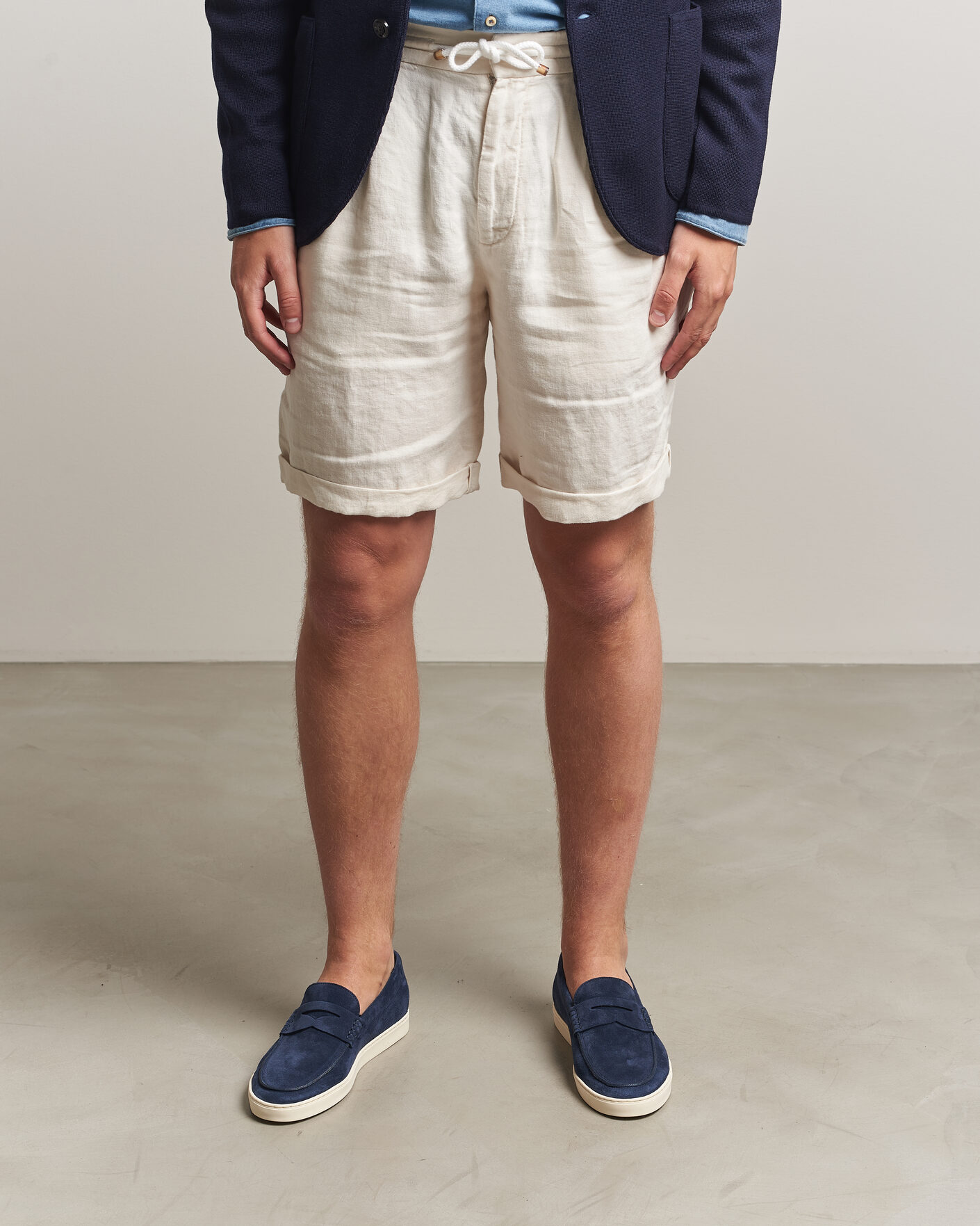 Mies | Loaferit | Brunello Cucinelli | Penny Loafers Midnight Blue