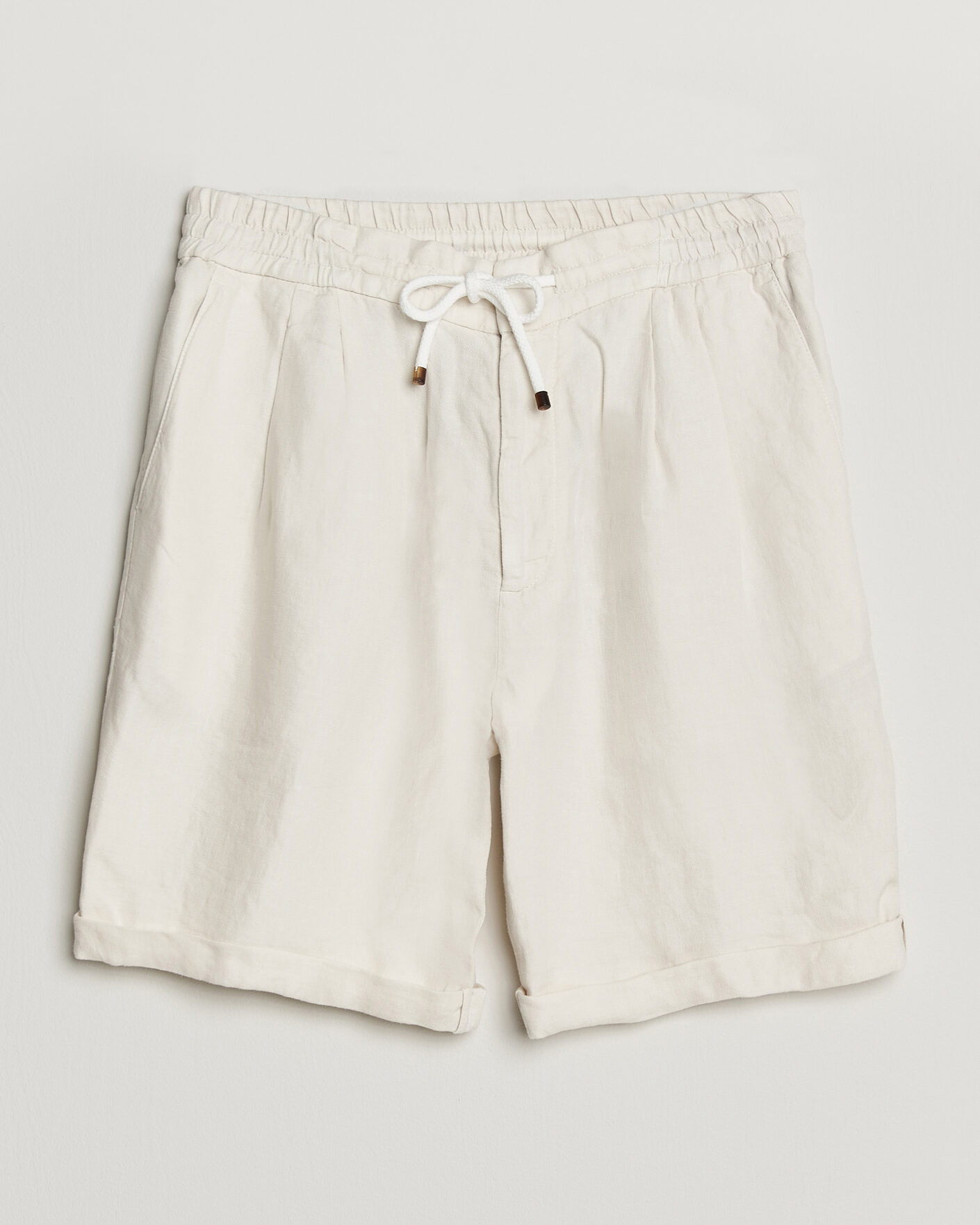 Miehet | Uutuudet | Brunello Cucinelli | Drawstring Shorts Off White