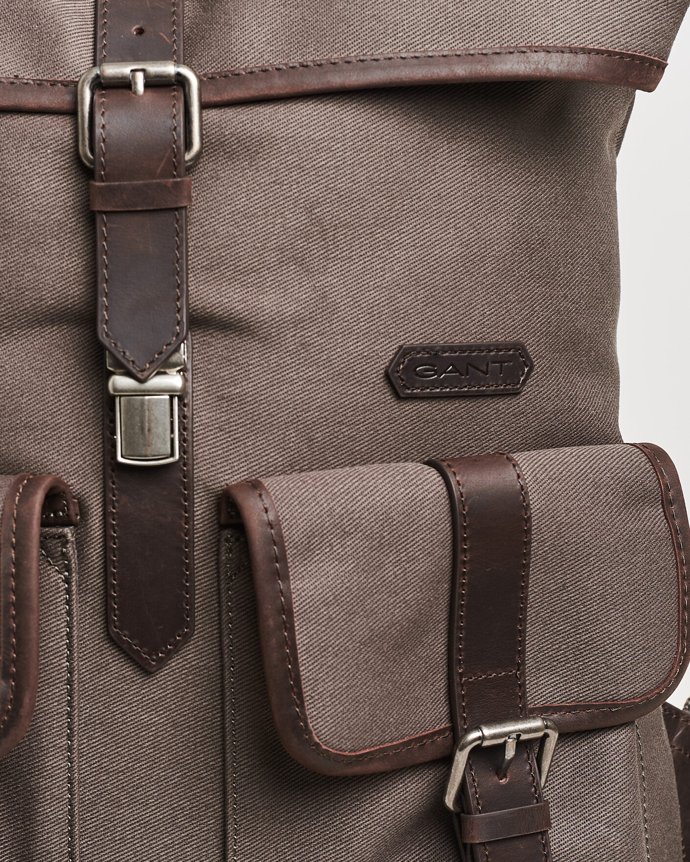 Mies | Laukut | Gant | Modern Premium Canvas Backpack Faded Taupe