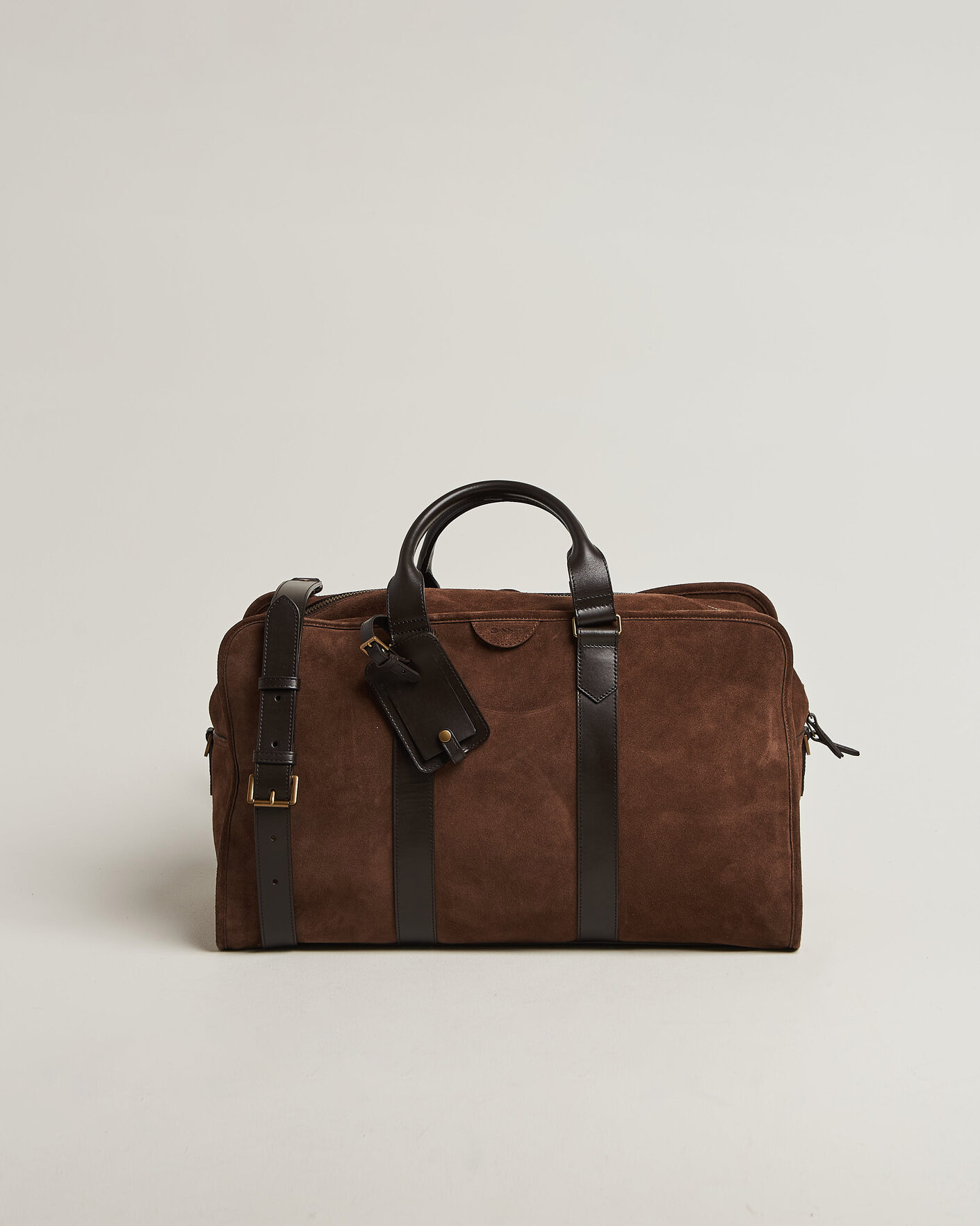 Mies | Laukut | Gant | Suede Duffle Bag Soil Brown