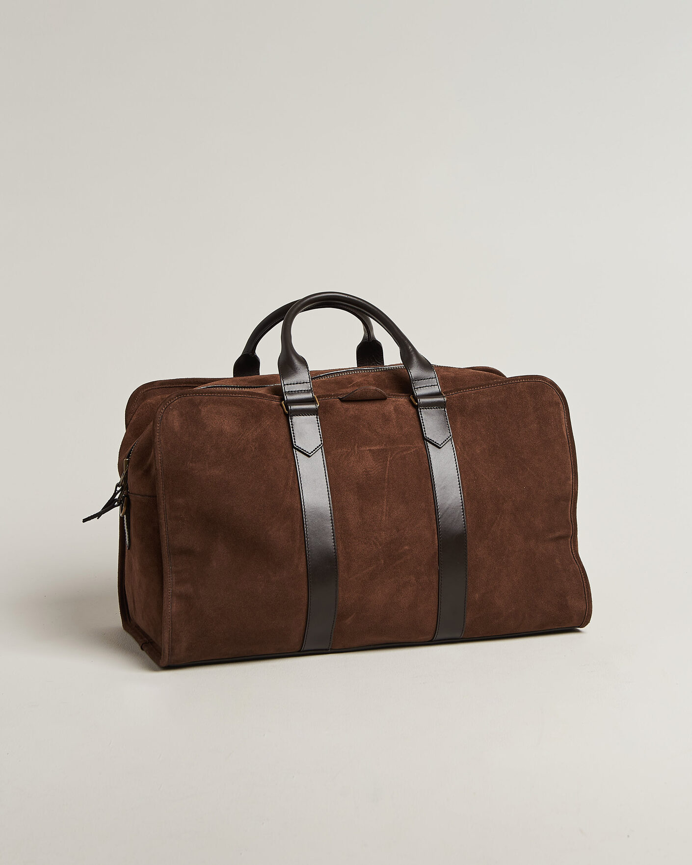 Mies | Laukut | Gant | Suede Duffle Bag Soil Brown