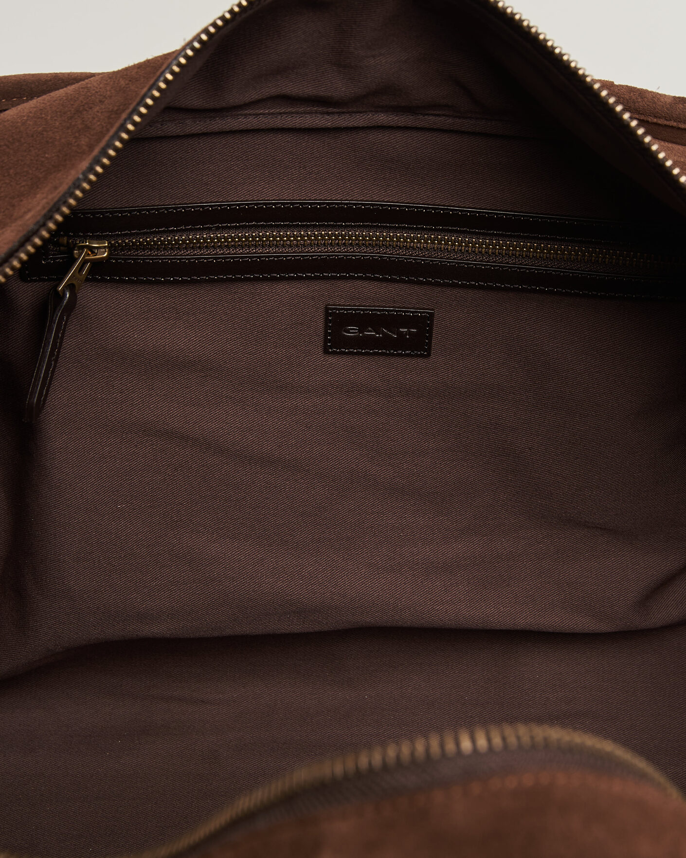 Mies | Laukut | Gant | Suede Duffle Bag Soil Brown