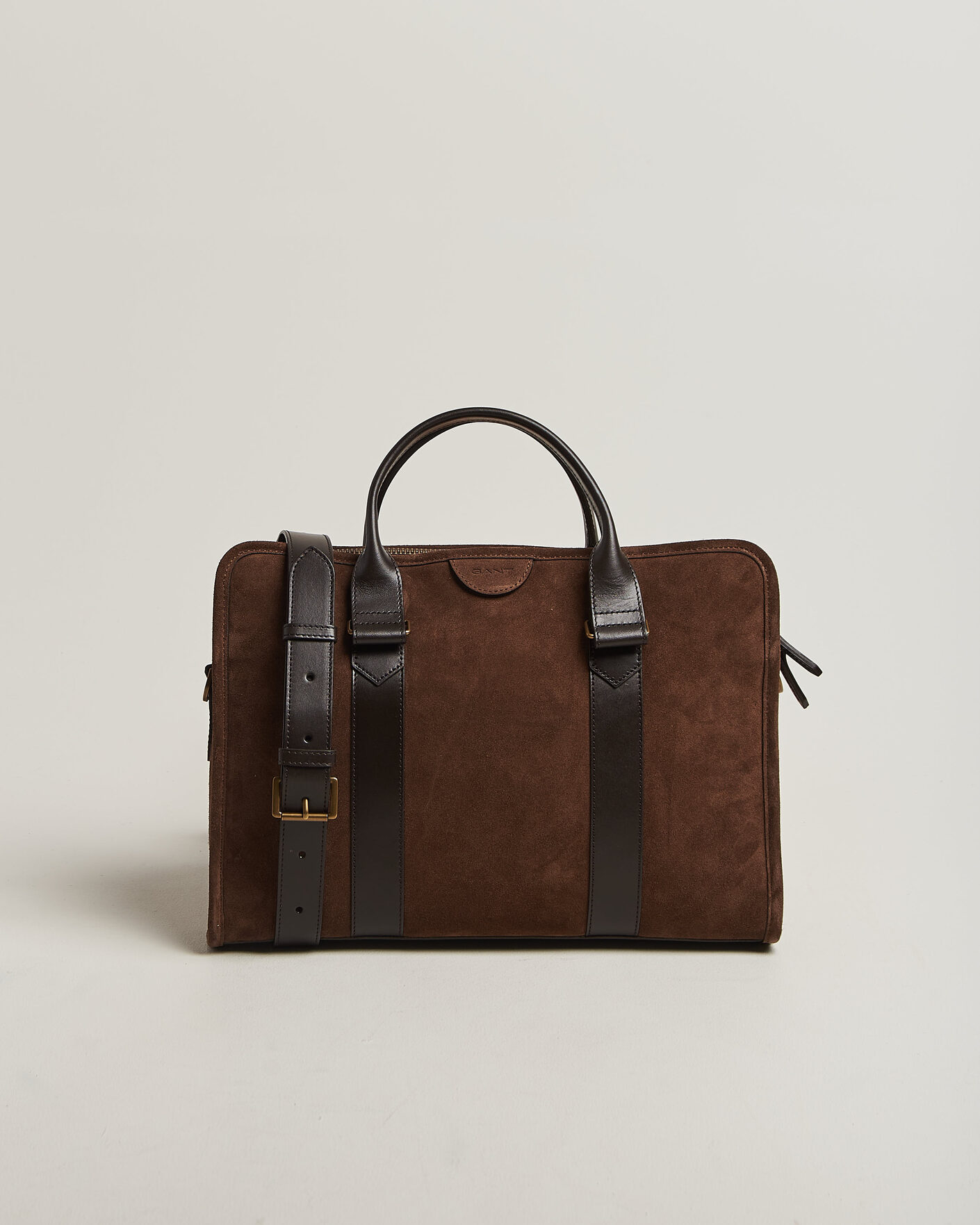 Mies | Laukut | Gant | Suede Commuter Bag Soil Brown