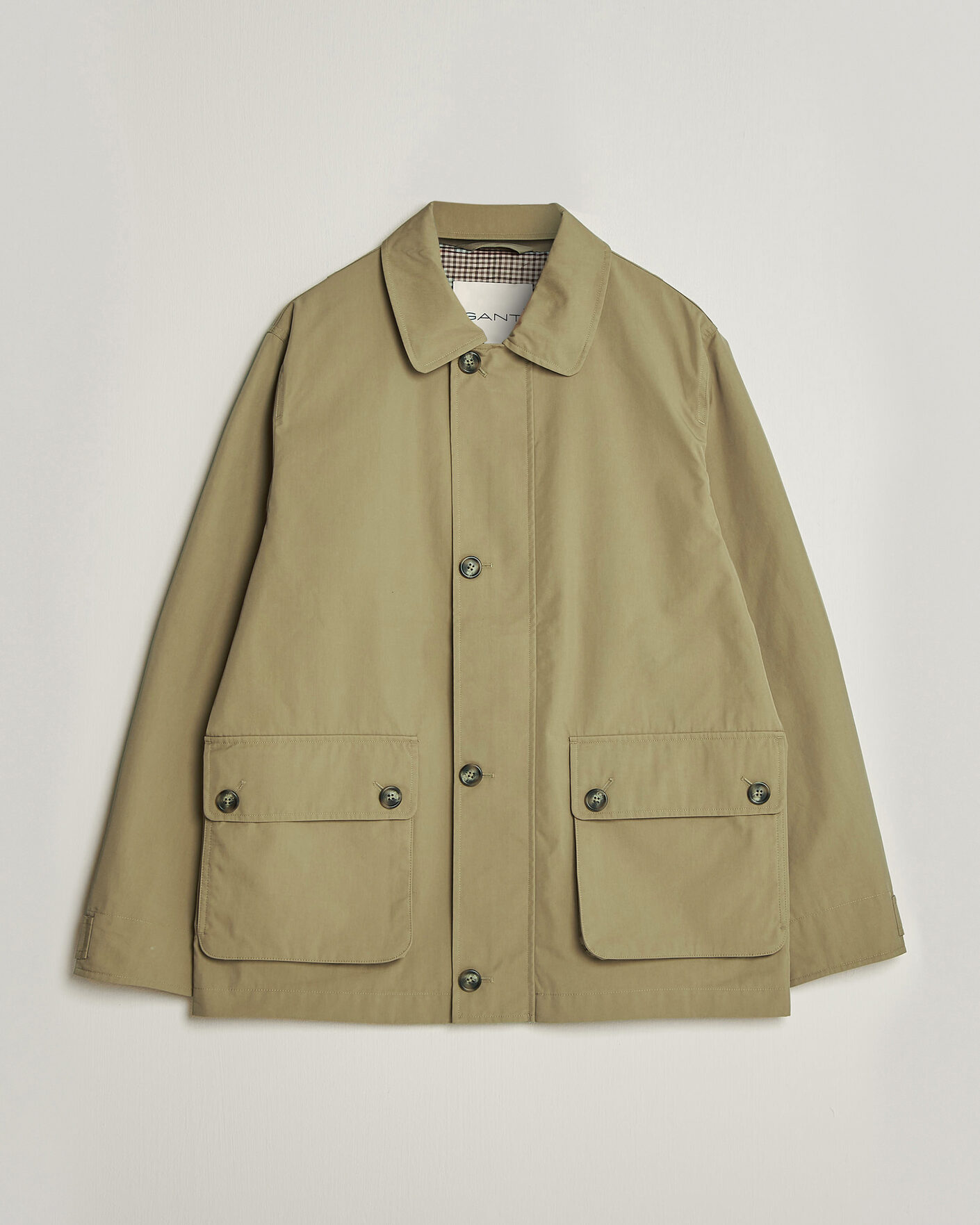 Mies | Takit | Gant | Cotton Barn Jacket Light Taupe