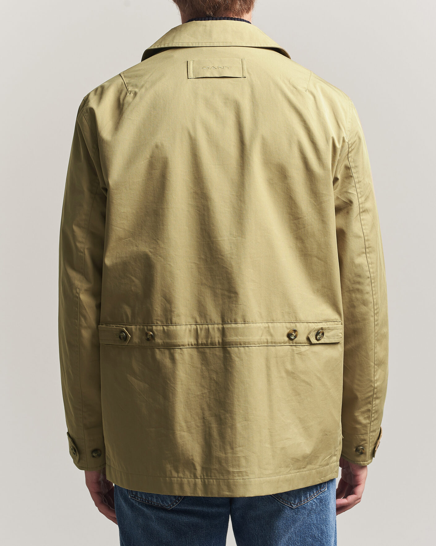 Mies | Takit | Gant | Cotton Barn Jacket Light Taupe