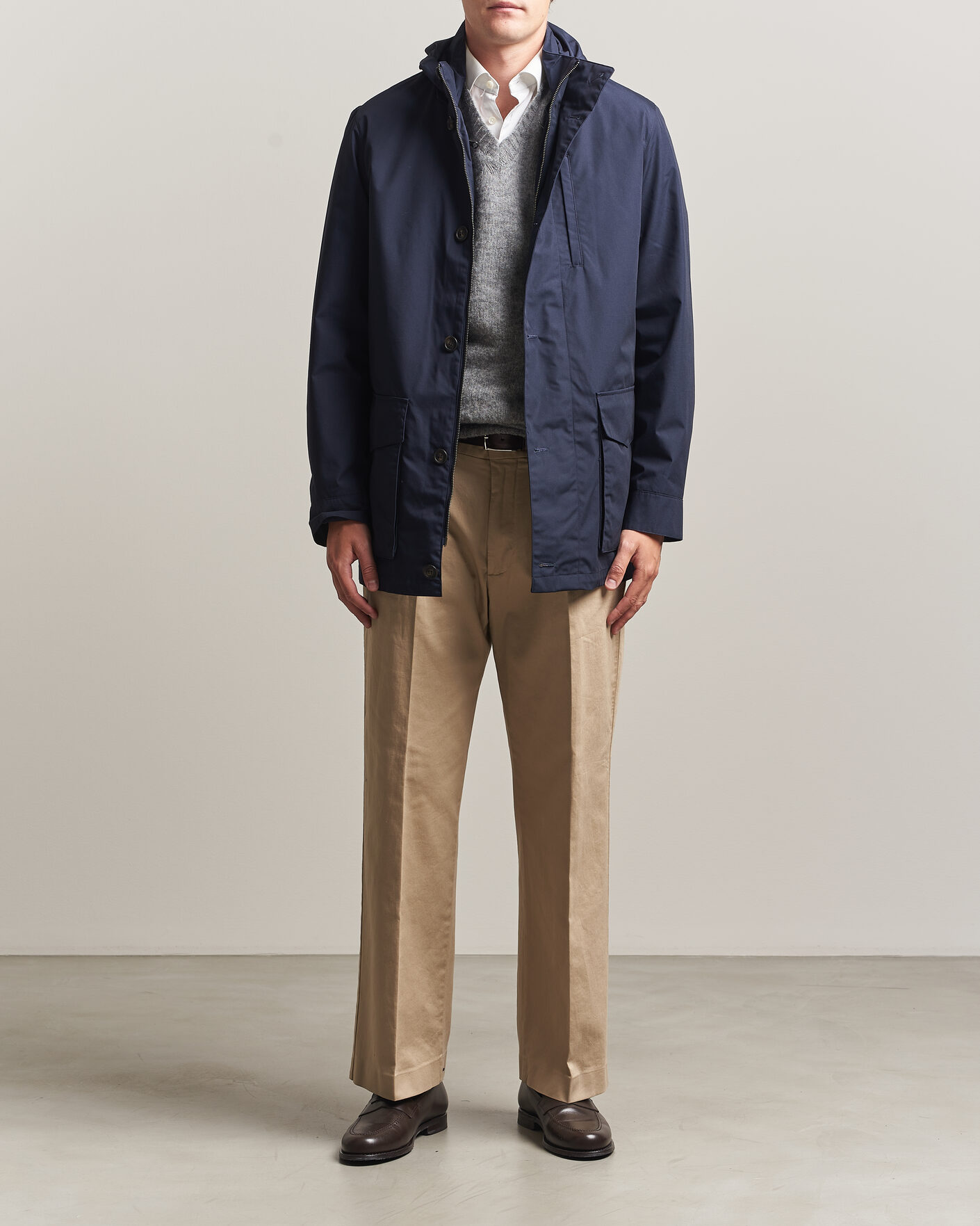 Mies | Takit | Gant | Double Jacket Evening Blue