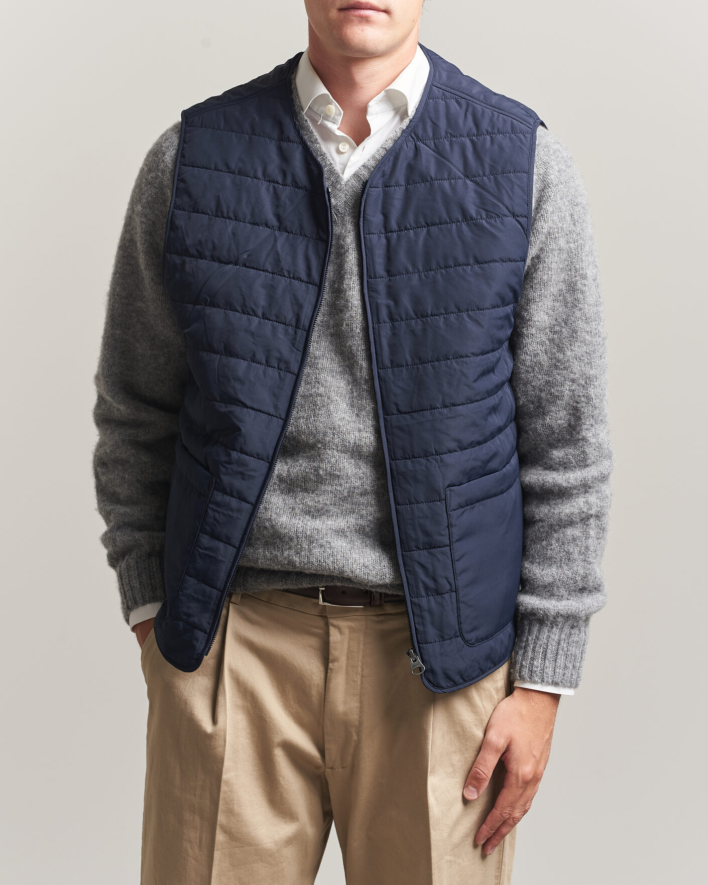 Mies | Takit | Gant | Double Jacket Evening Blue